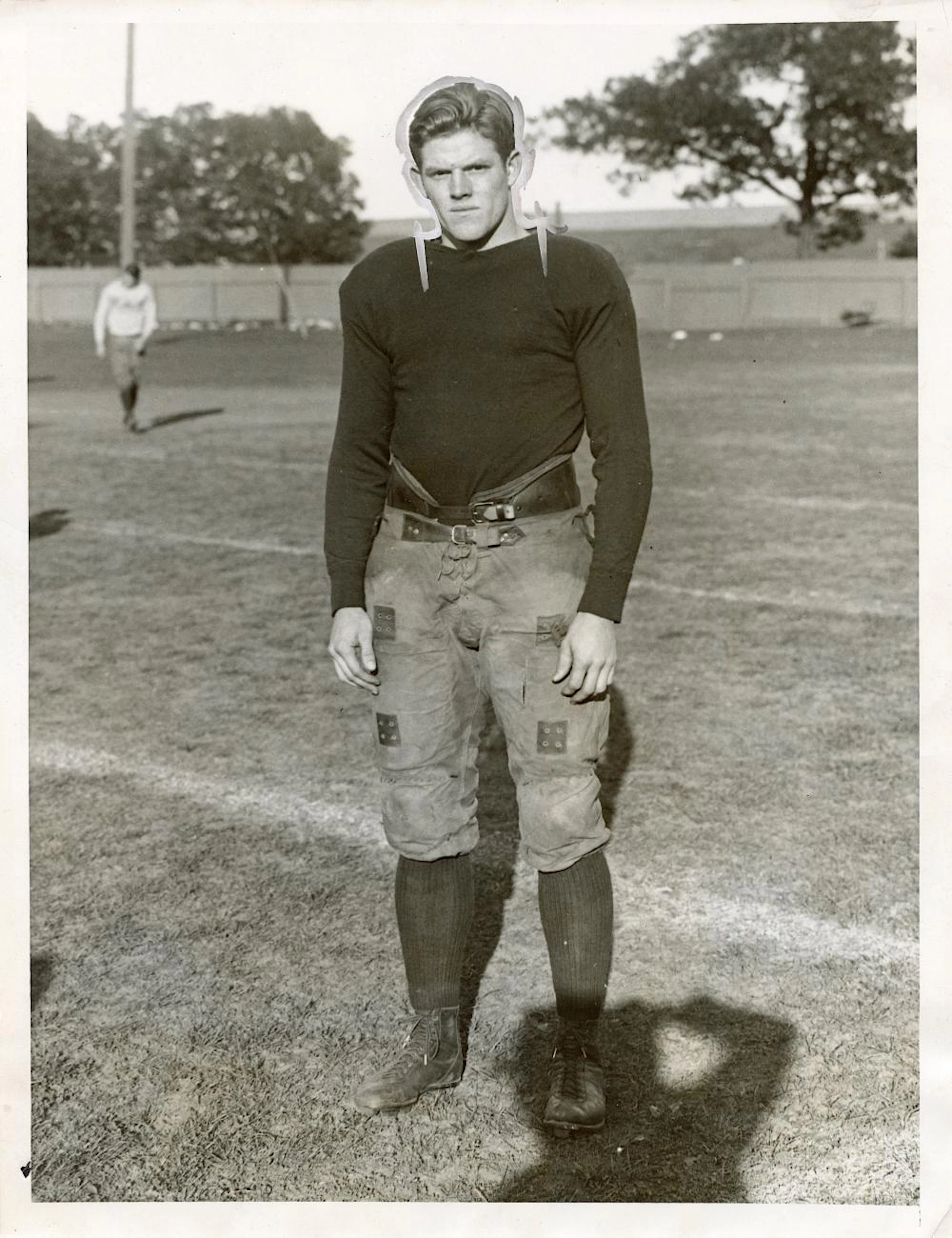 Historical Vintage Photo Football YALE, 1928