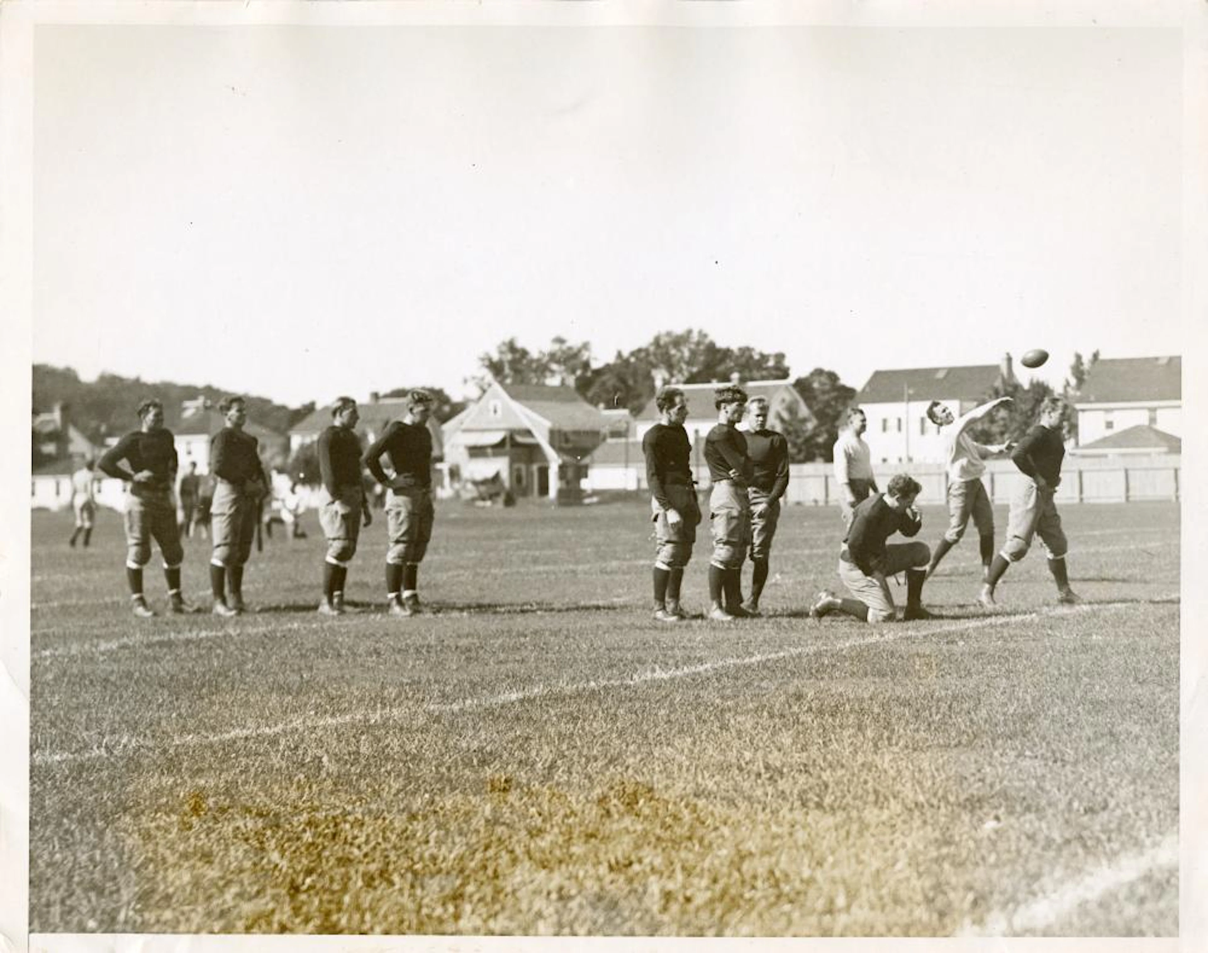 Historical Vintage Photo Football YALE, 1926