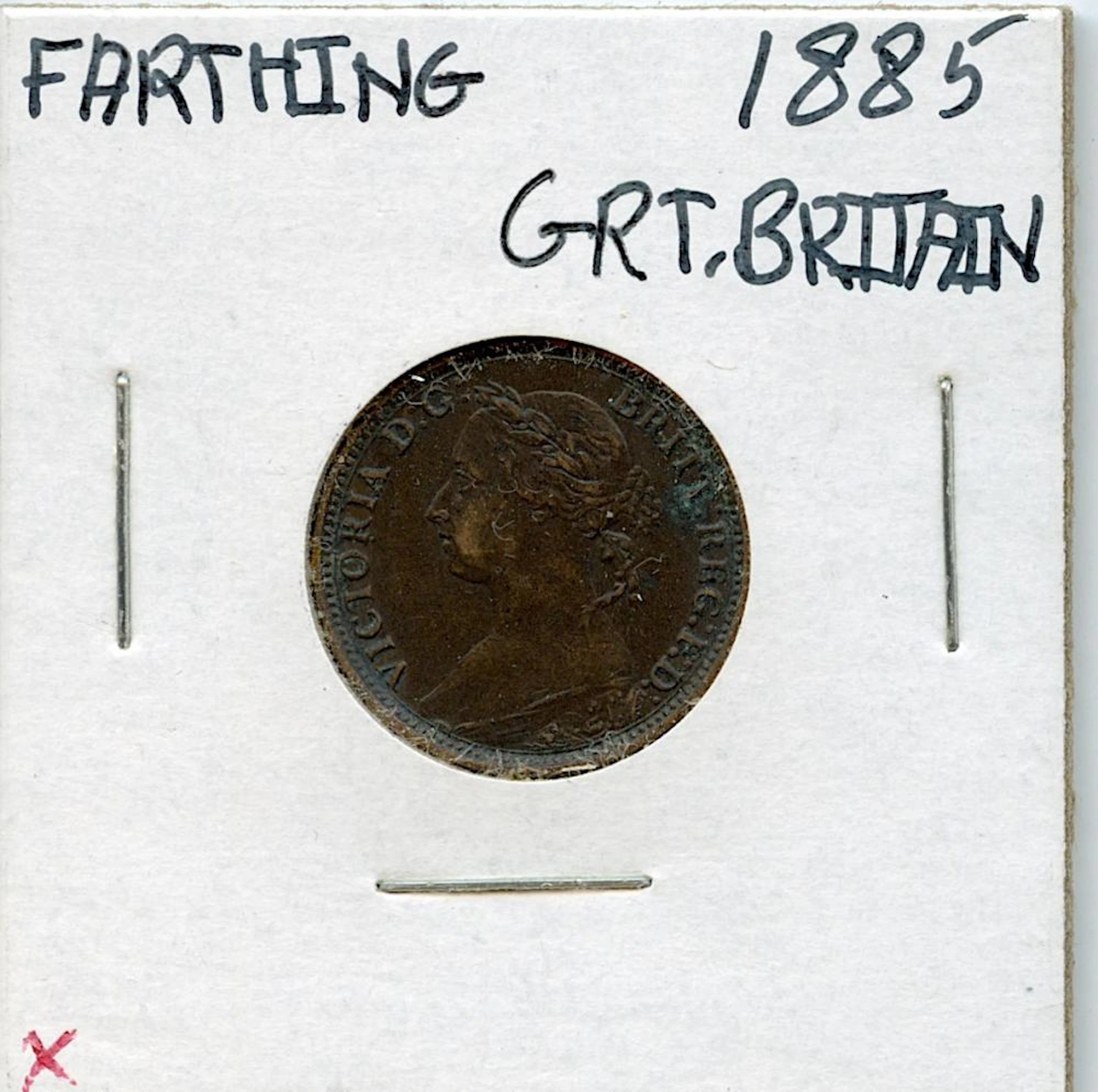 Circulated Coin Great Britain Farthing 1885