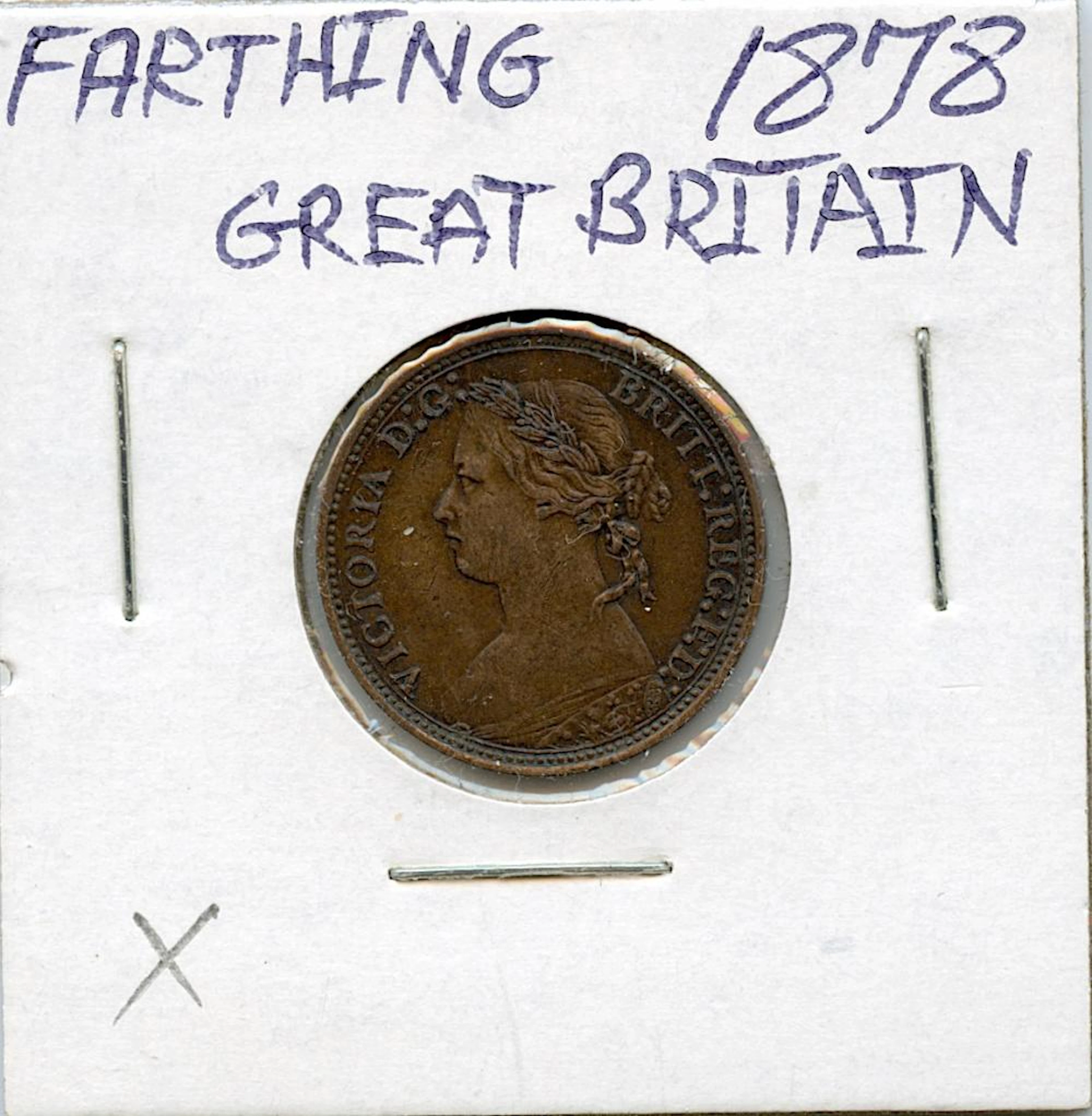 Circulated Coin Great Britain Farthing 1878