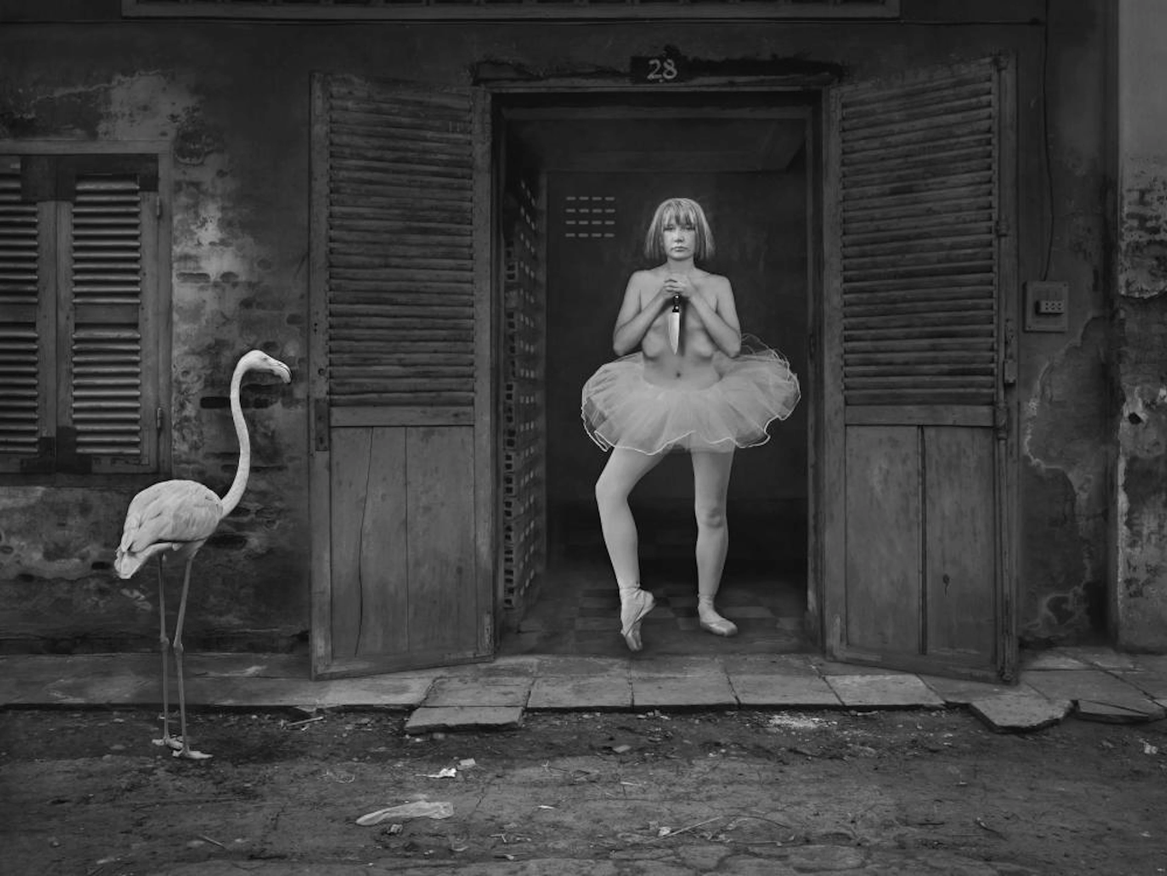 Photograph Dominic Rouse (1959) ? 'At the door of the law' ?L. Ed. 4/50