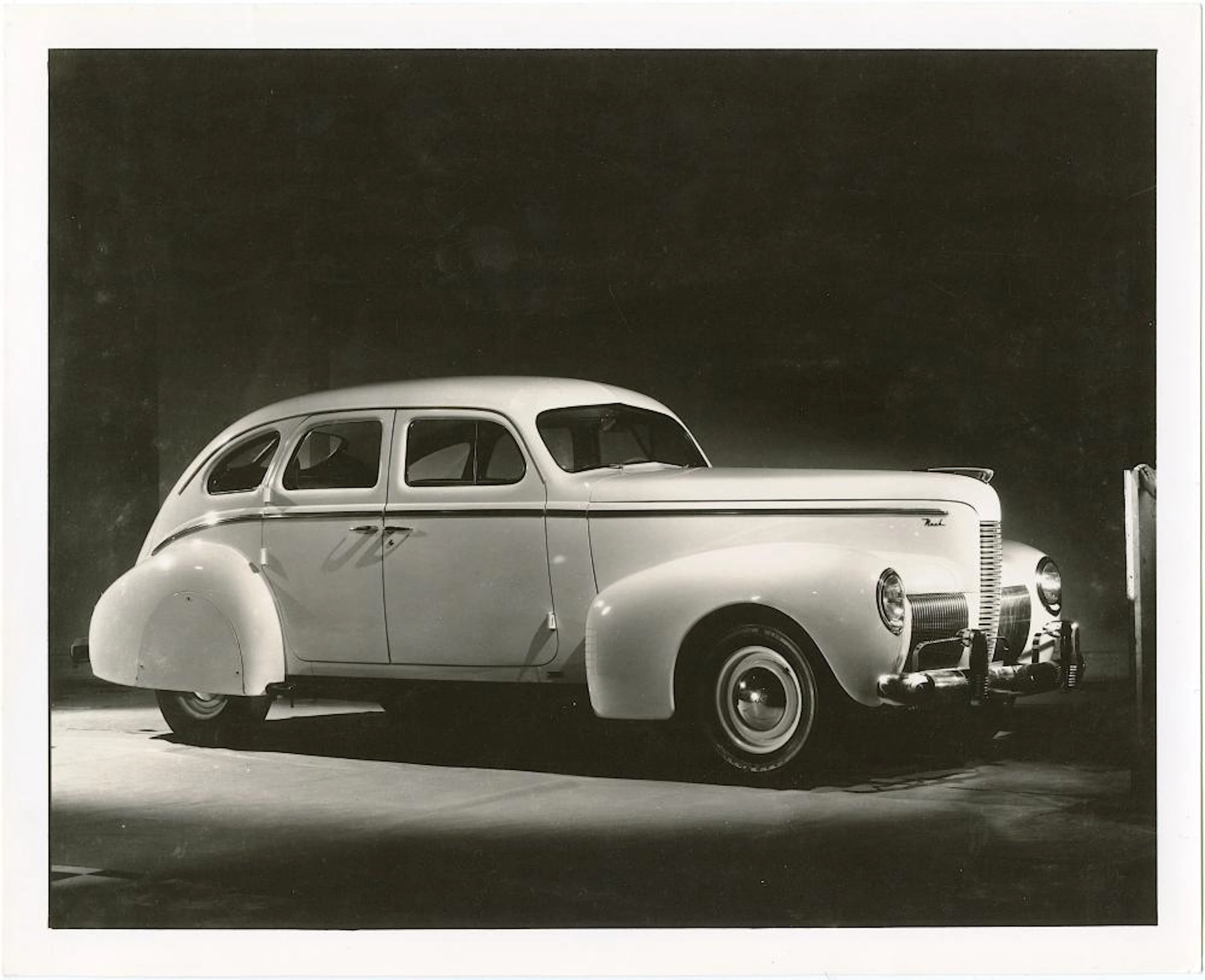 Vintage Rare Photo Car Auto Racing Historical