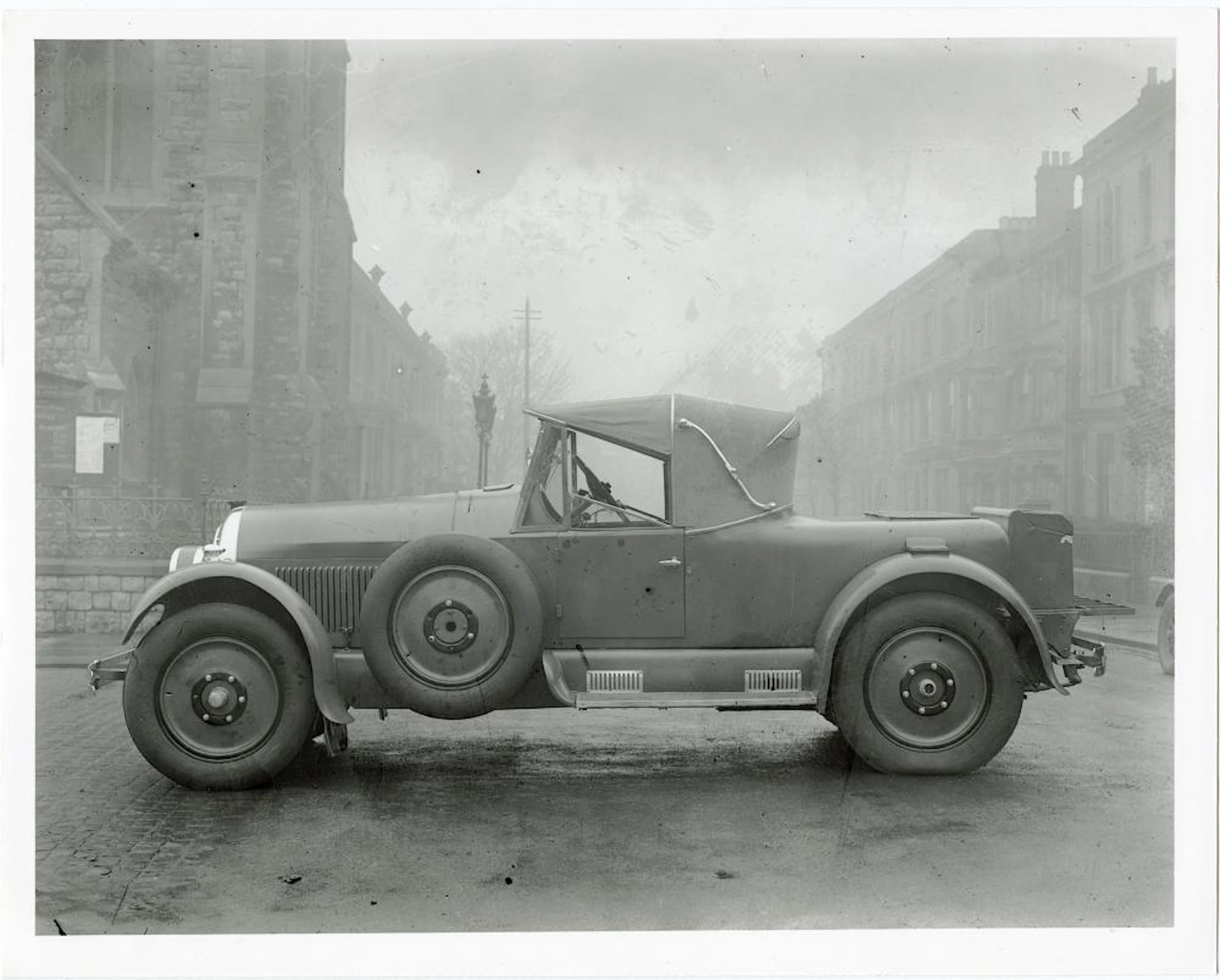 Vintage Rare Photo Car Auto Racing Historical