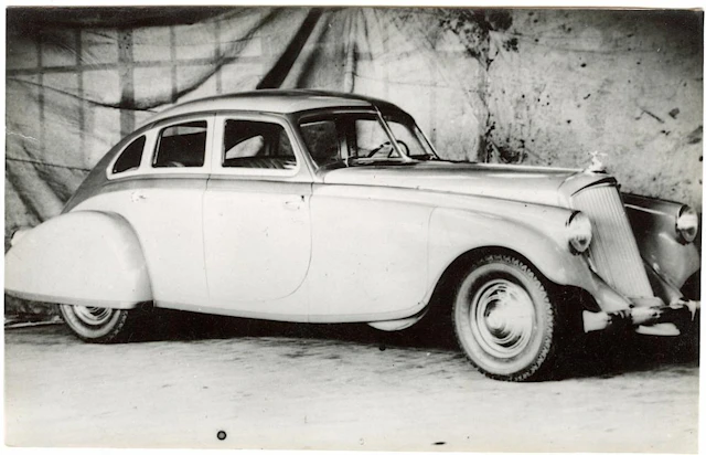 Vintage Rare Photo Car Auto Racing Historical