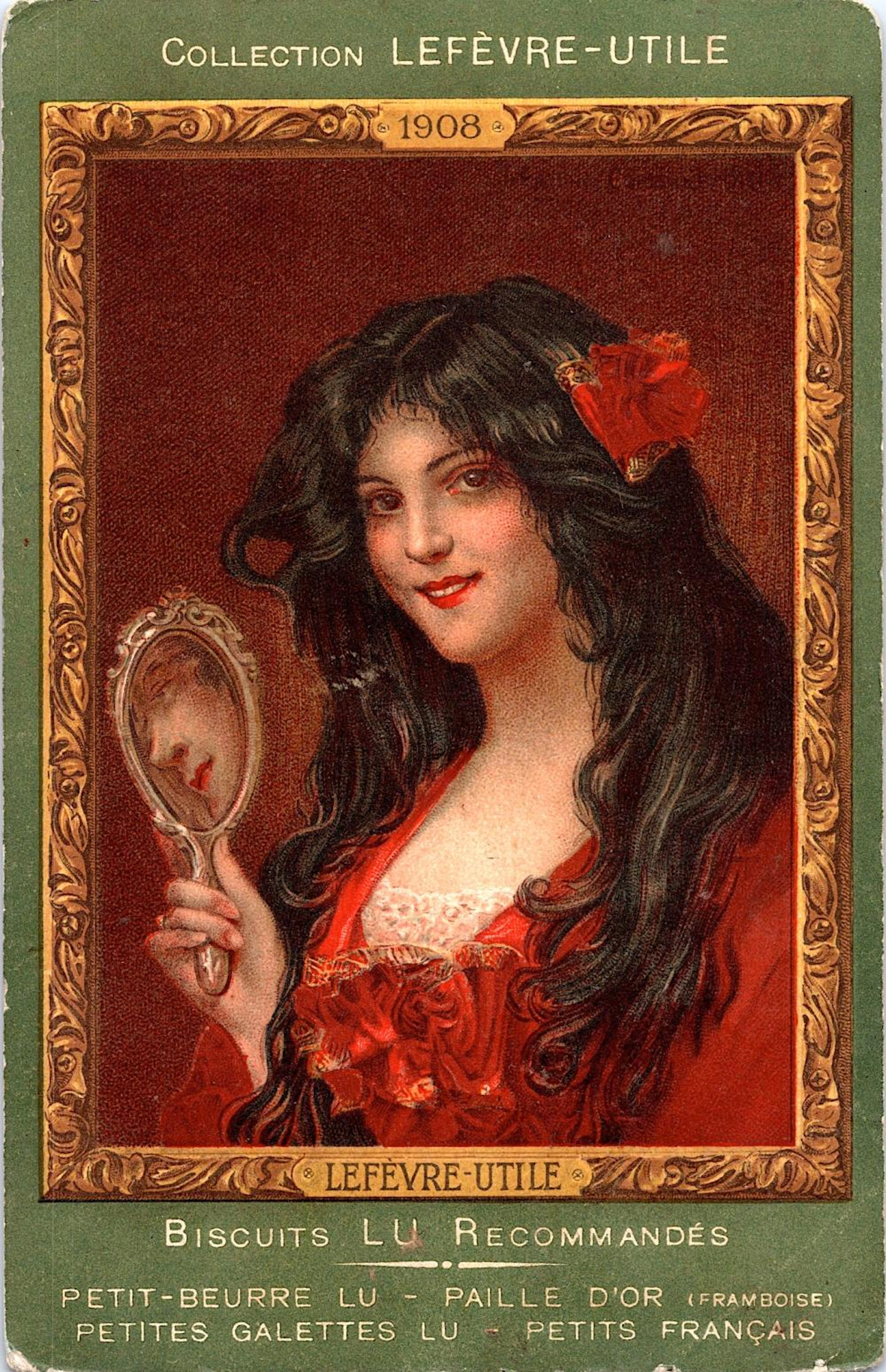 Antique Quality Rare Postcard Art Nouveau / Deco
