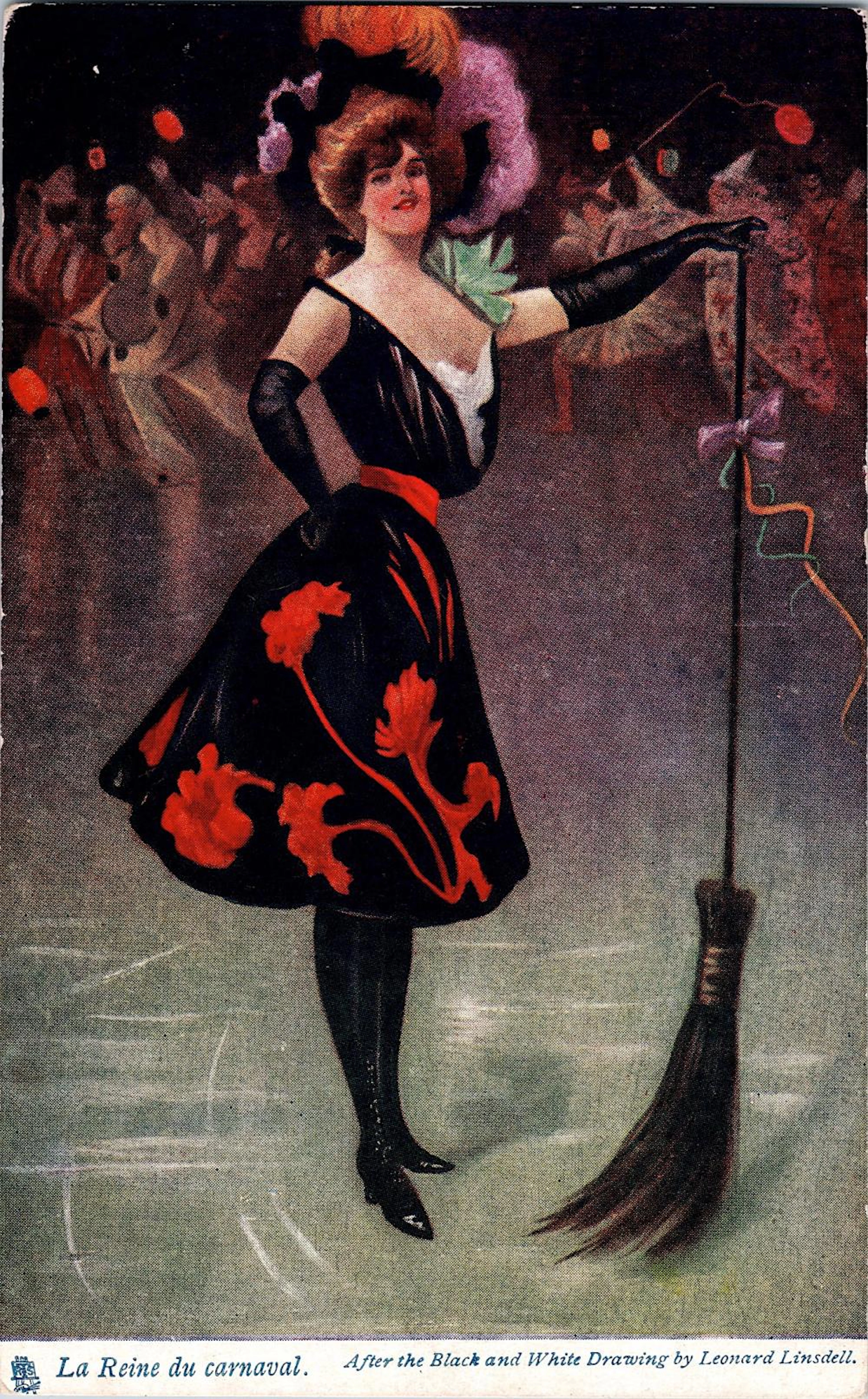 Antique Quality Rare Postcard Art Nouveau / Deco