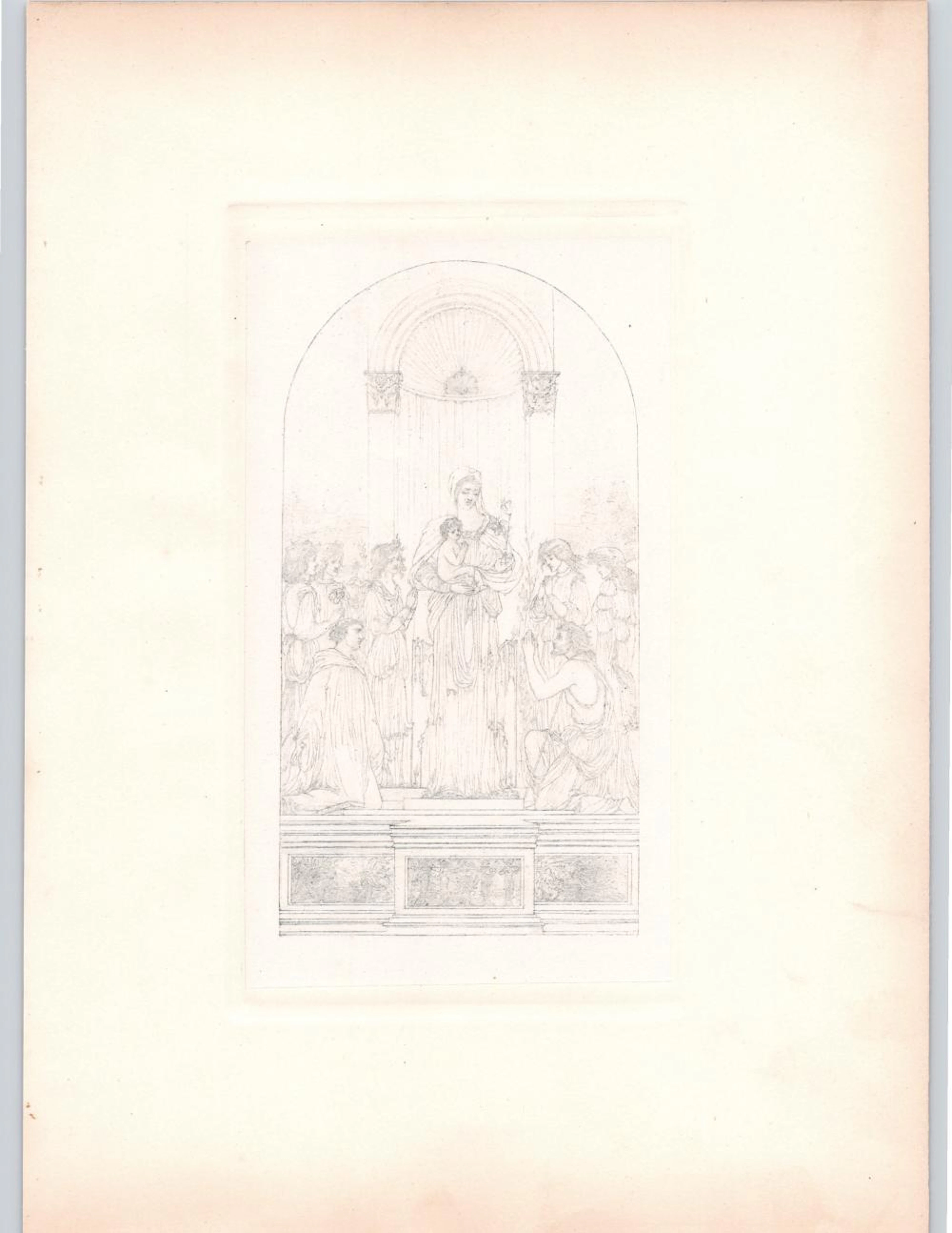 AUBREY BEARDSLEY Antique Lithograph, 1899