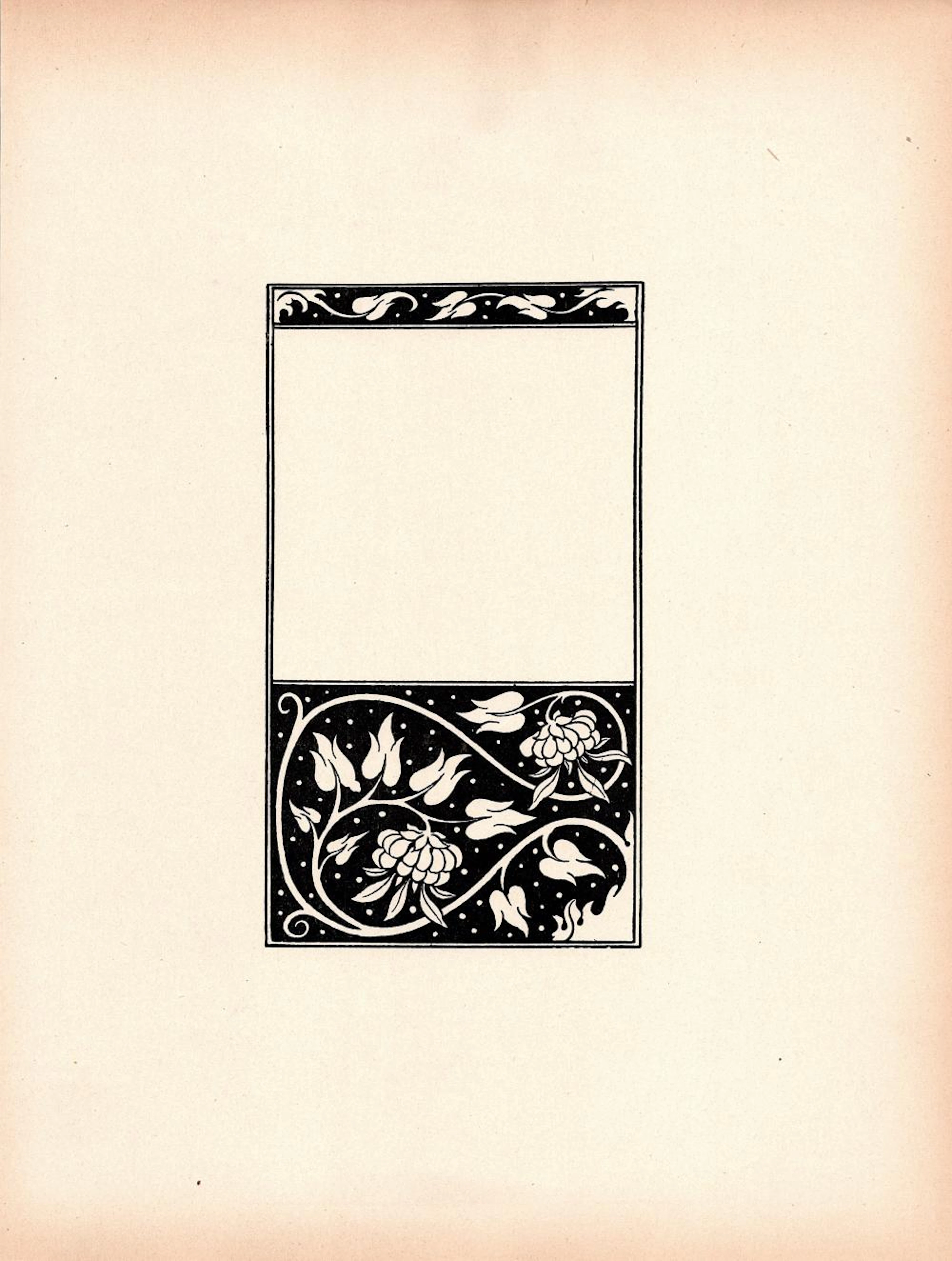 AUBREY BEARDSLEY Antique Lithograph, 1899