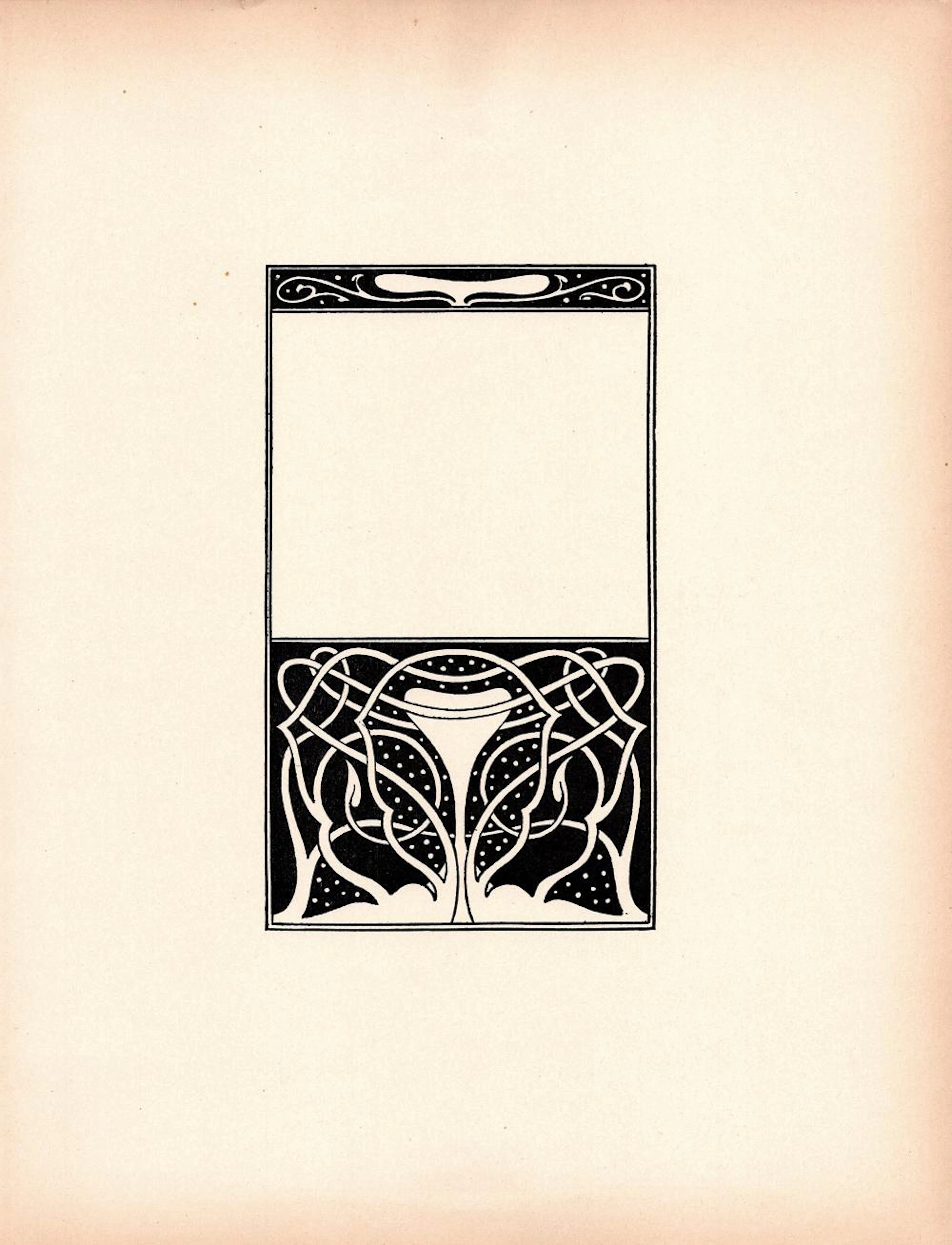 AUBREY BEARDSLEY Antique Lithograph, 1899