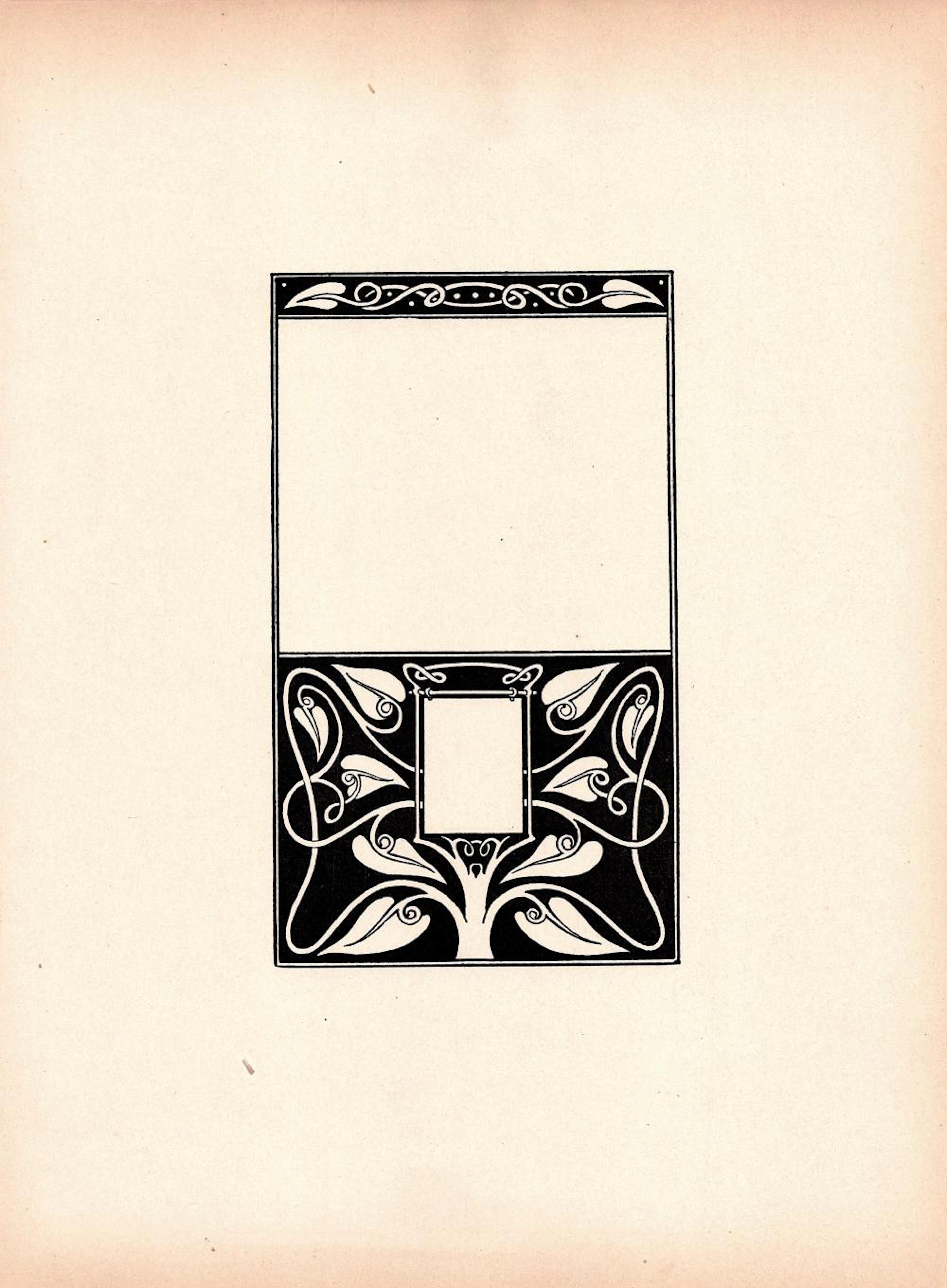 AUBREY BEARDSLEY Antique Lithograph, 1899