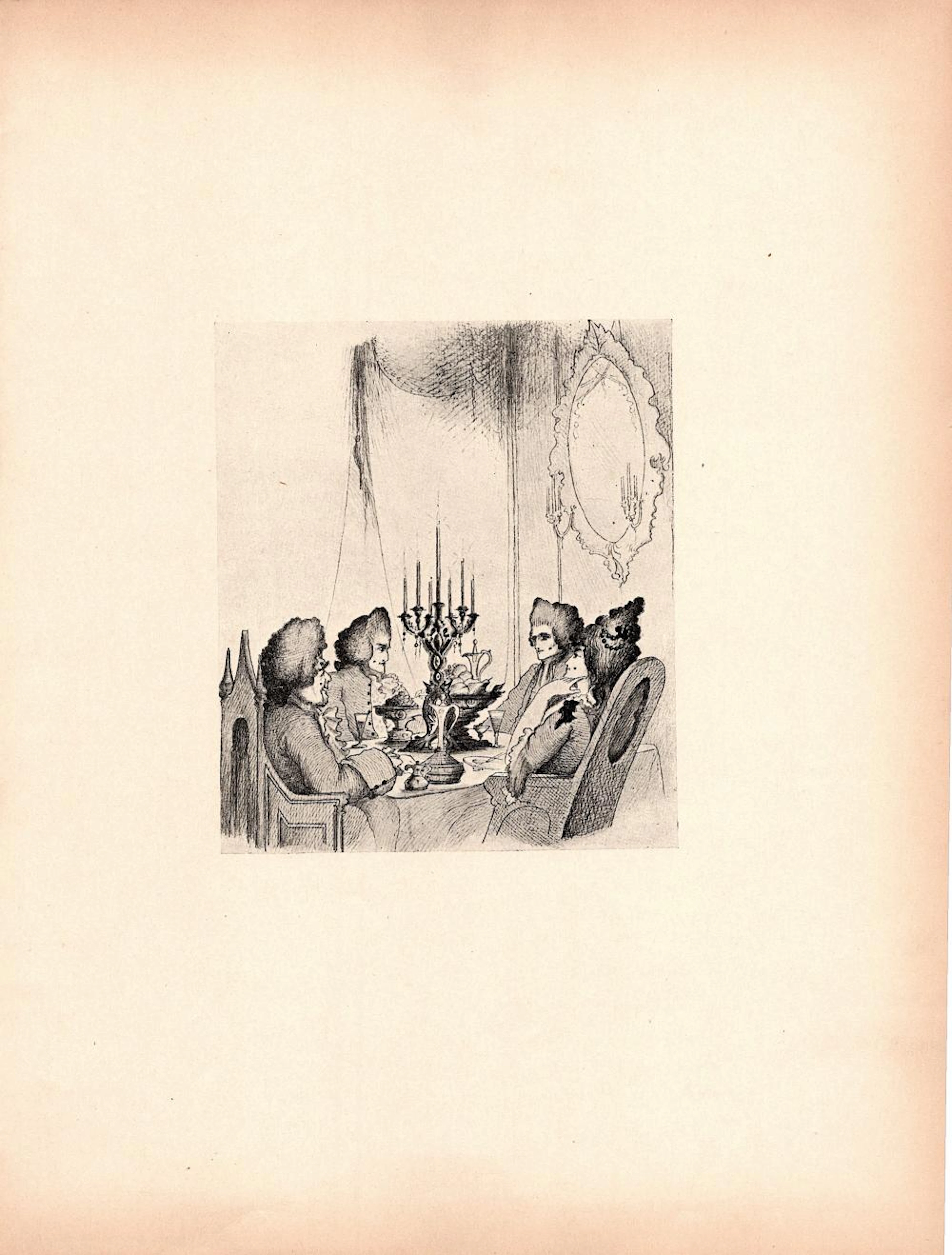 AUBREY BEARDSLEY Antique Lithograph, 1899