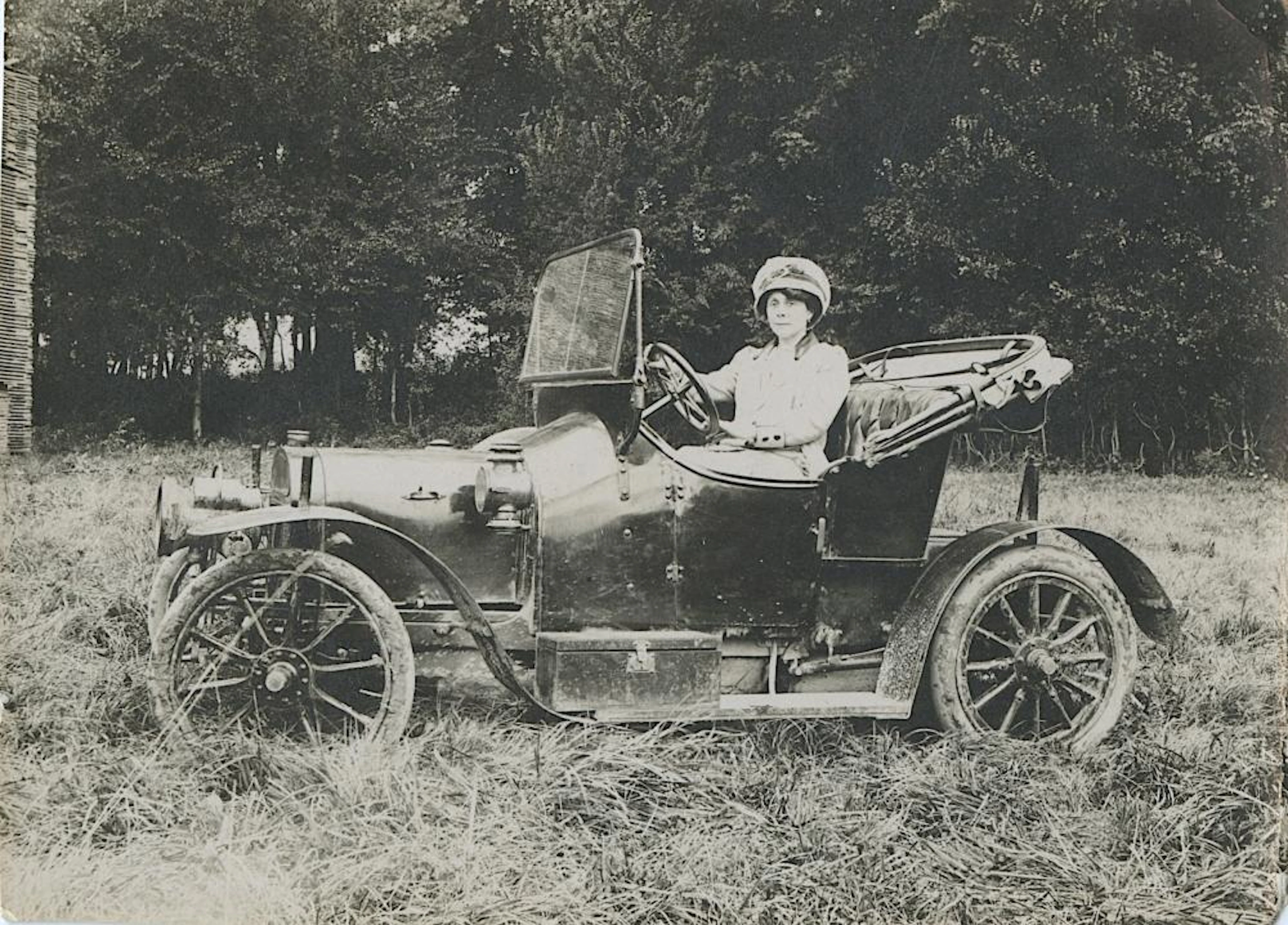 Antique Historical Photo Car 1910s