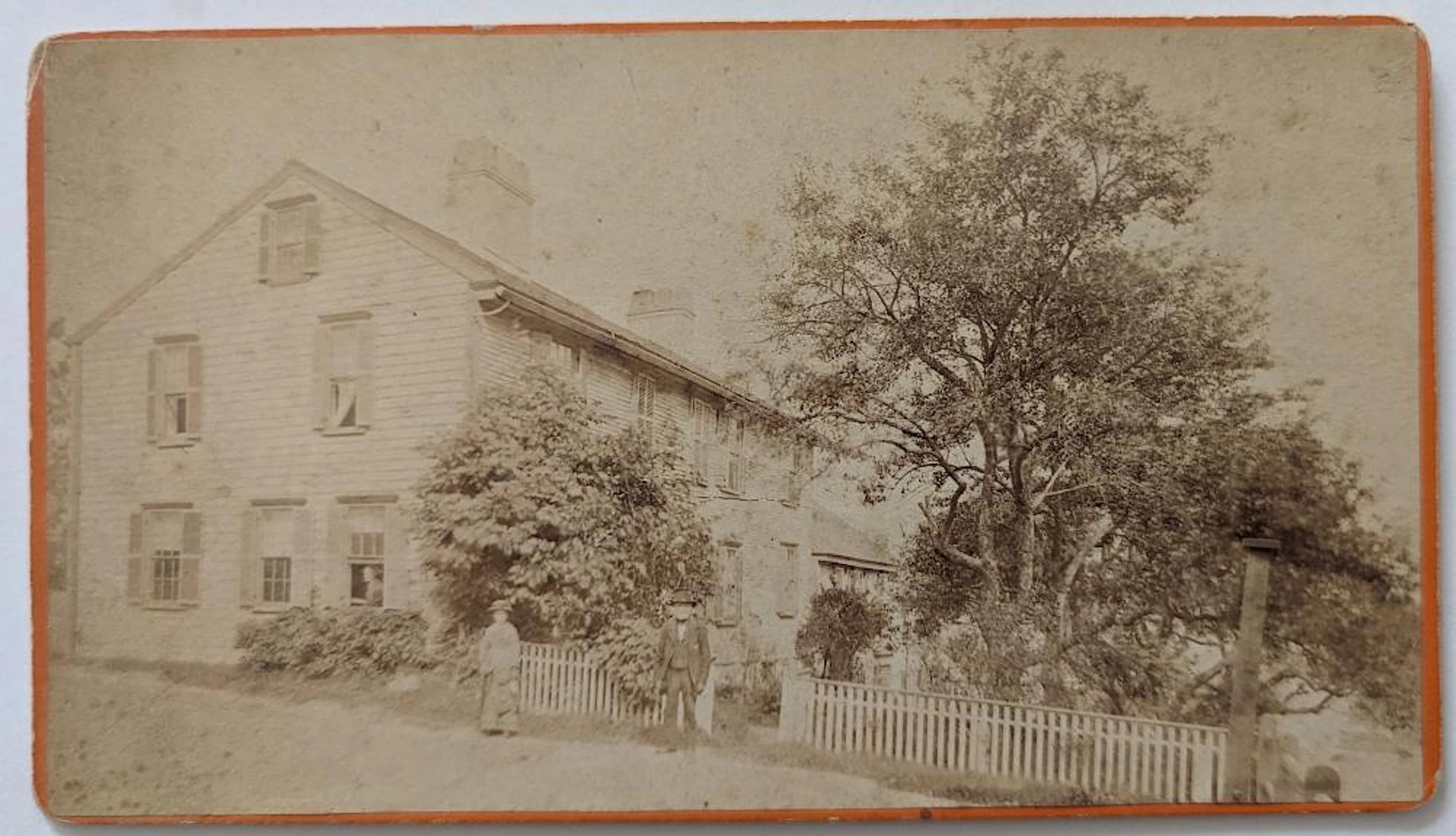 Antique Photo Mrs. Ralph Waldo Emerson Rare!