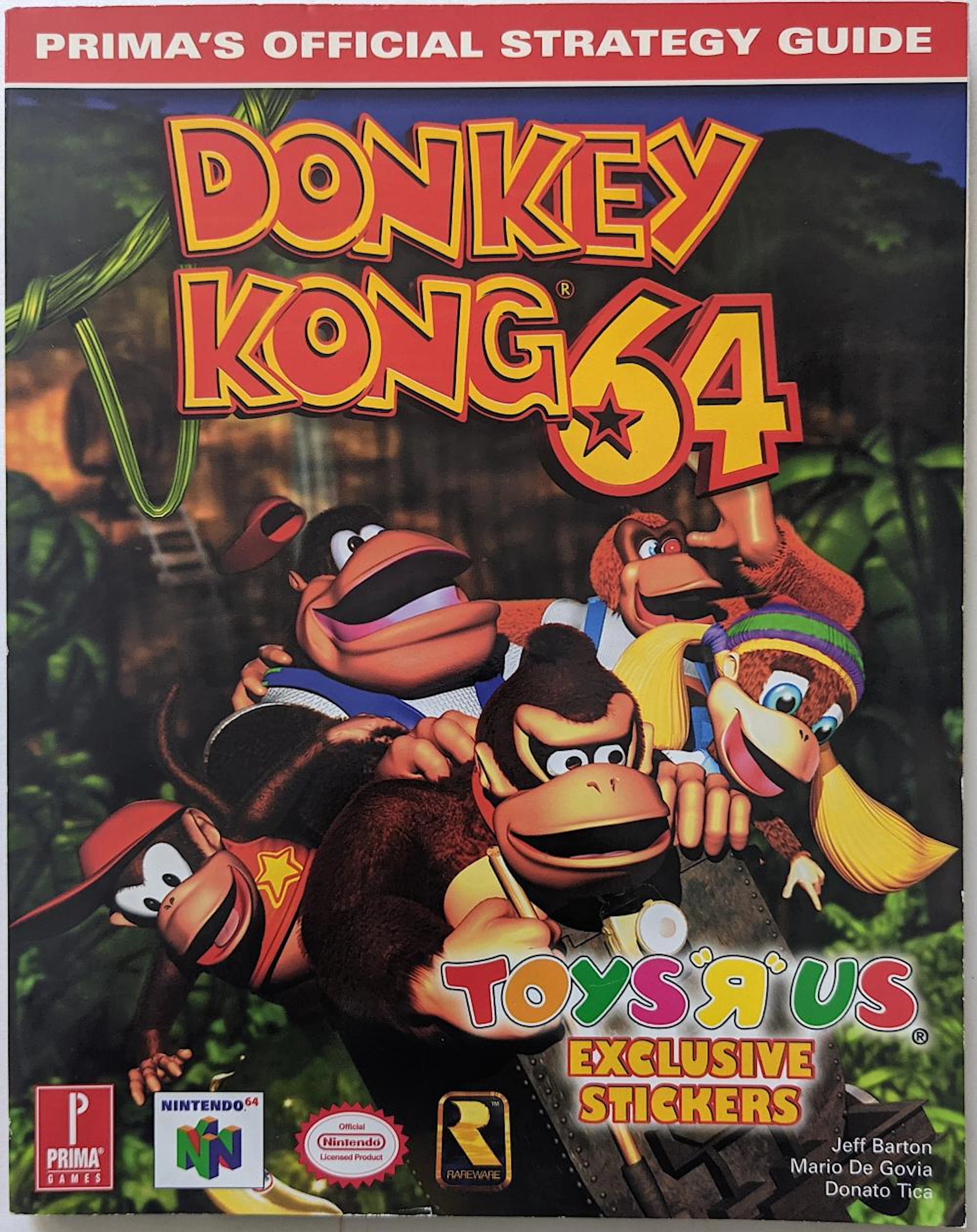 DONKEY KONG 64 Prima's Official Strategy Guide
