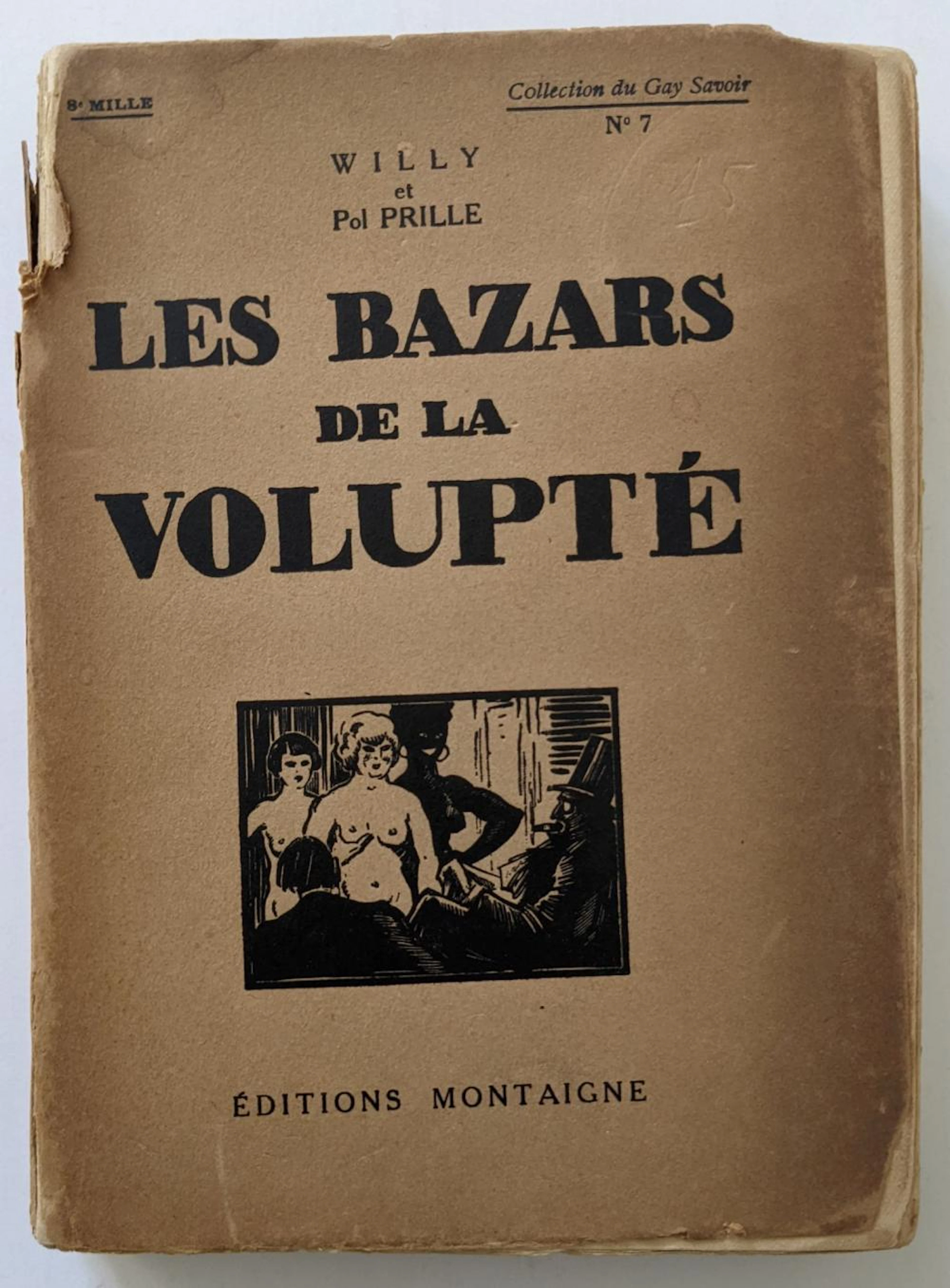 Book Les Bazars de la Volupte by WILLY et Pol PRILLE, Erotic