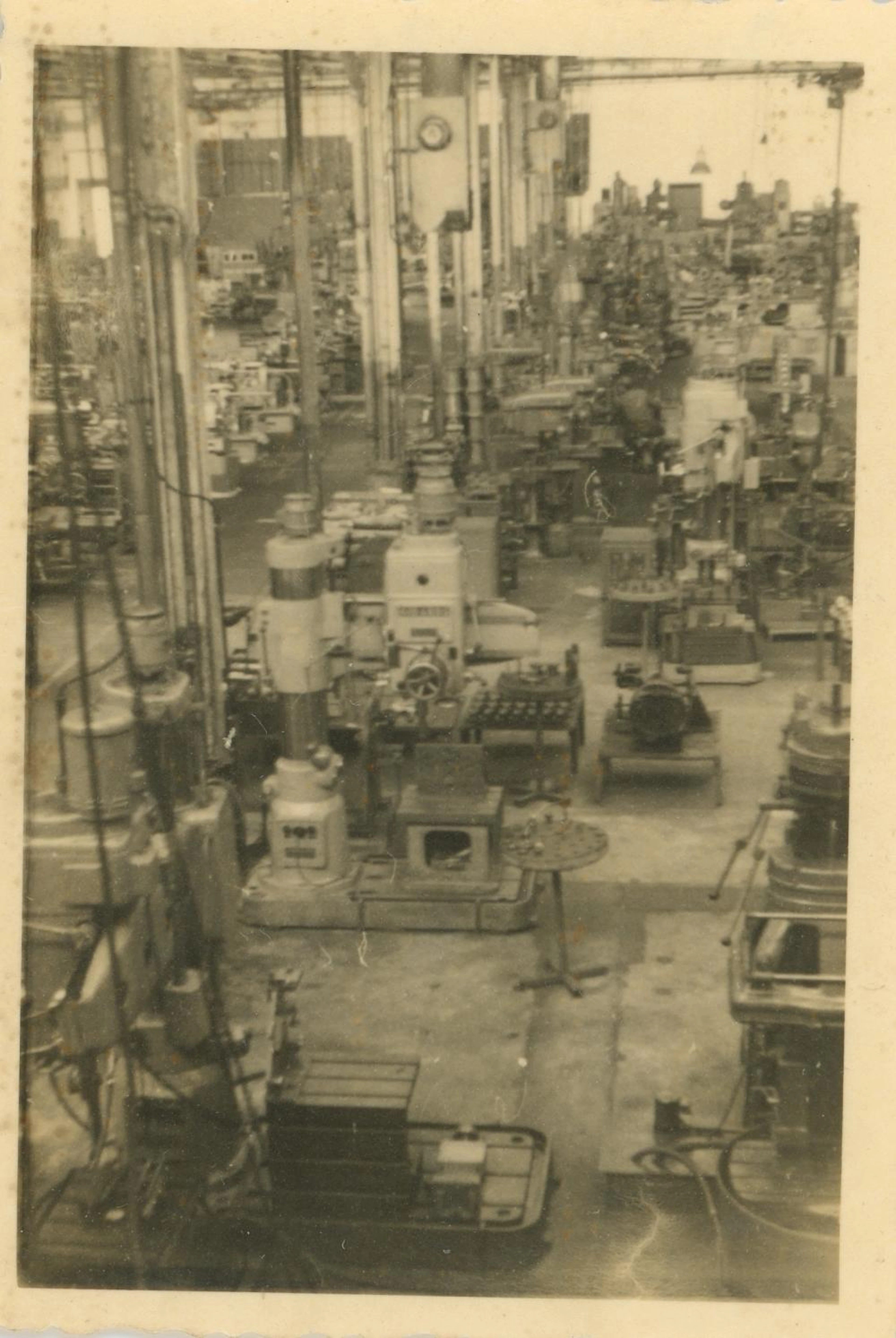 Rare DAIMLER-BENZ Factory Production Agfa Brovira Original Photo, 1950s