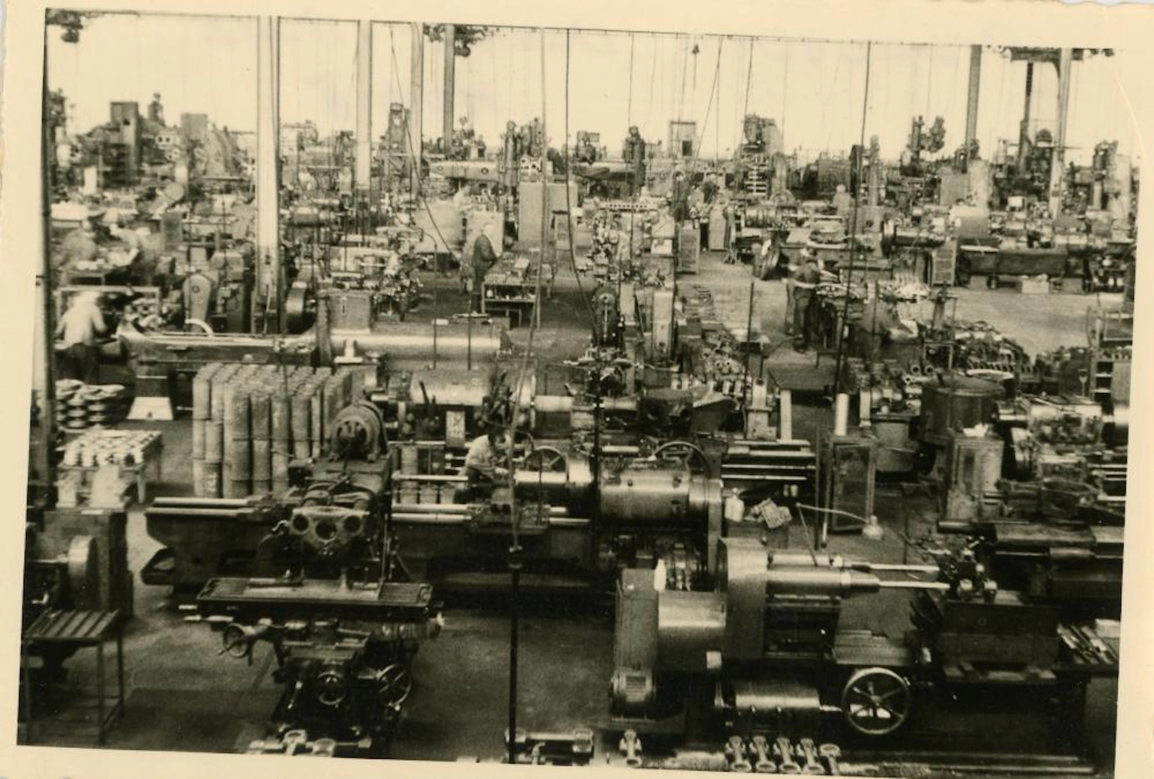 Rare DAIMLER-BENZ Factory Production Agfa Brovira Original Photo, 1950s