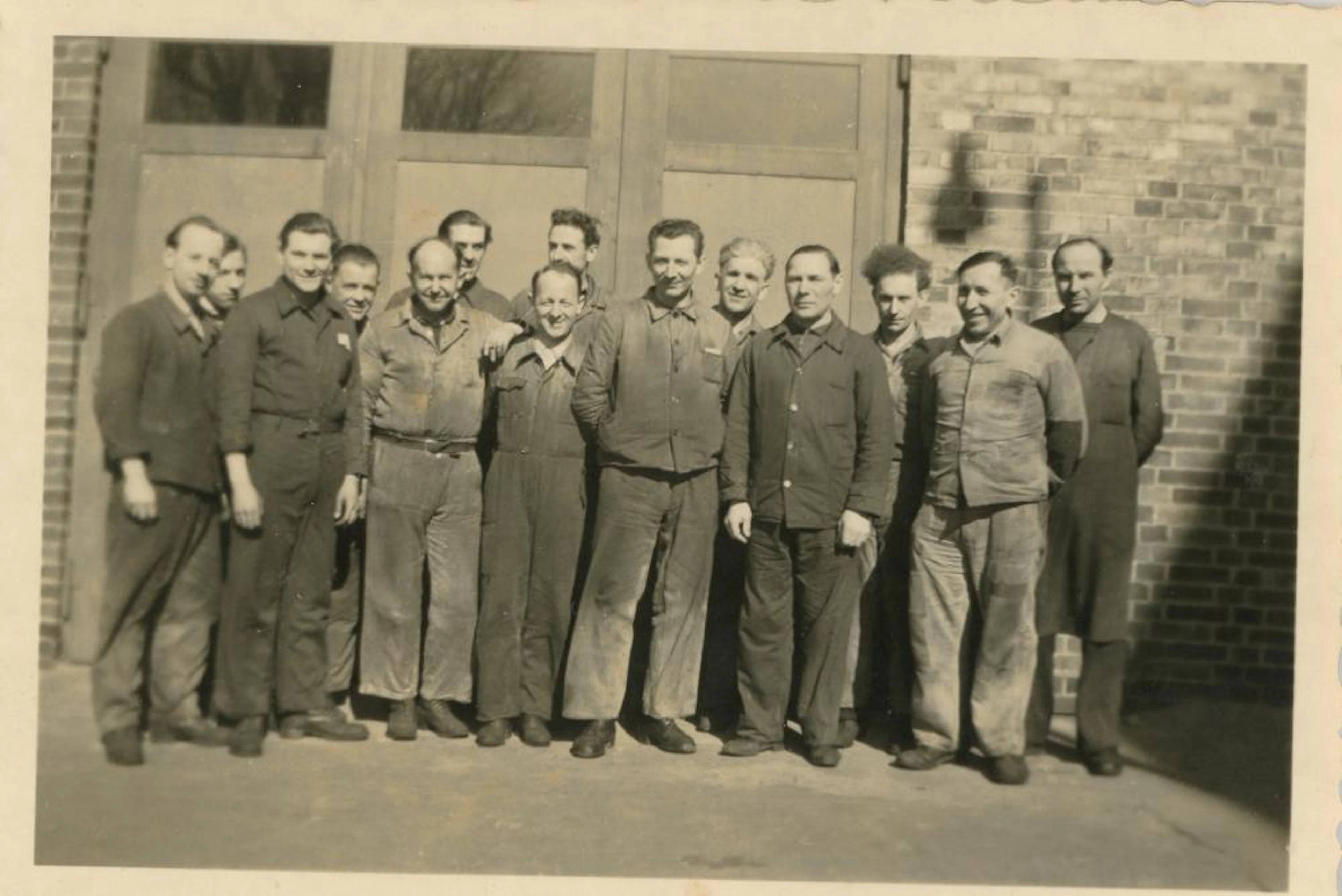Rare DAIMLER-BENZ Factory Production Agfa Brovira Original Photo, 1950s