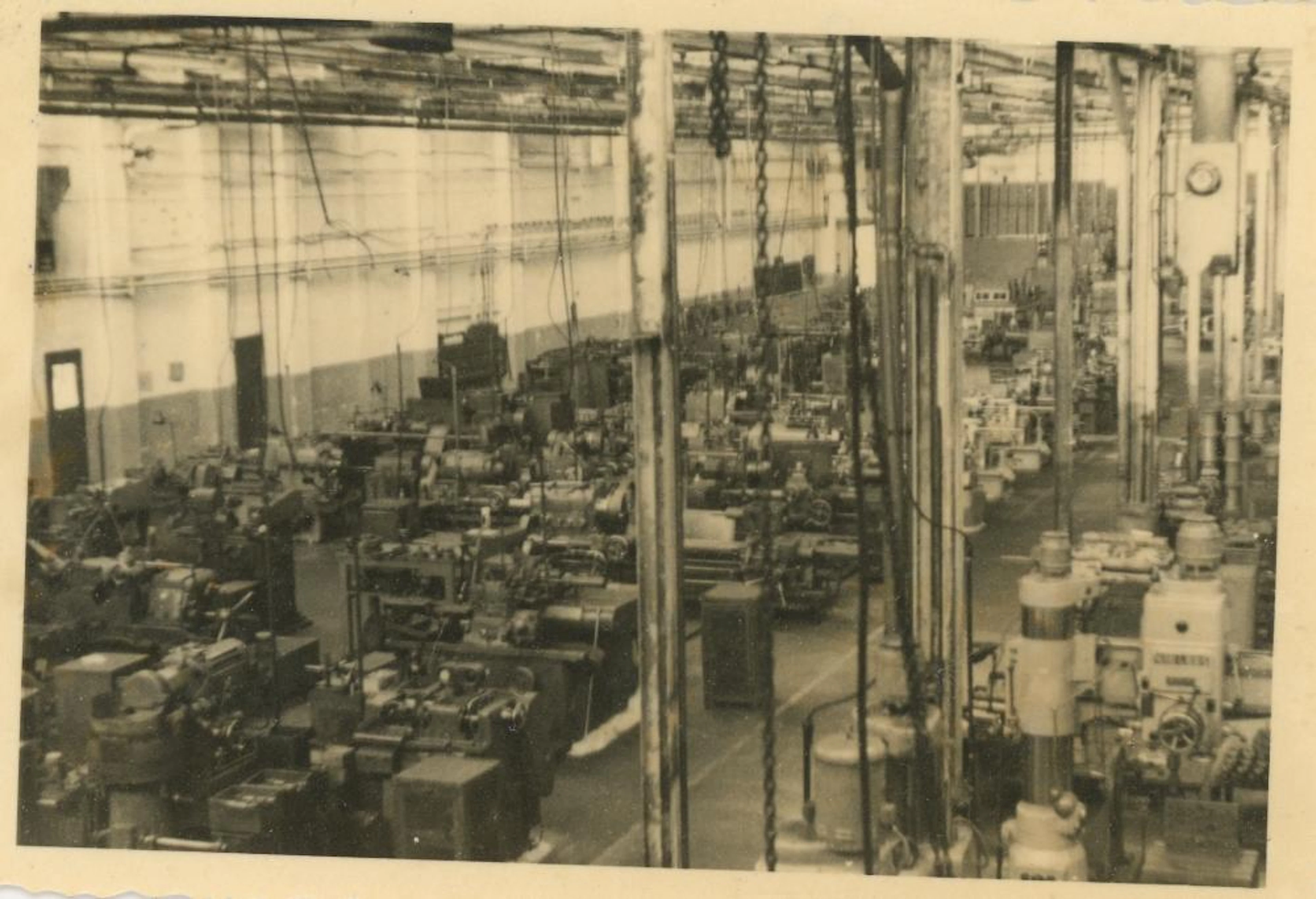 Rare DAIMLER-BENZ Factory Production Agfa Brovira Original Photo, 1950s