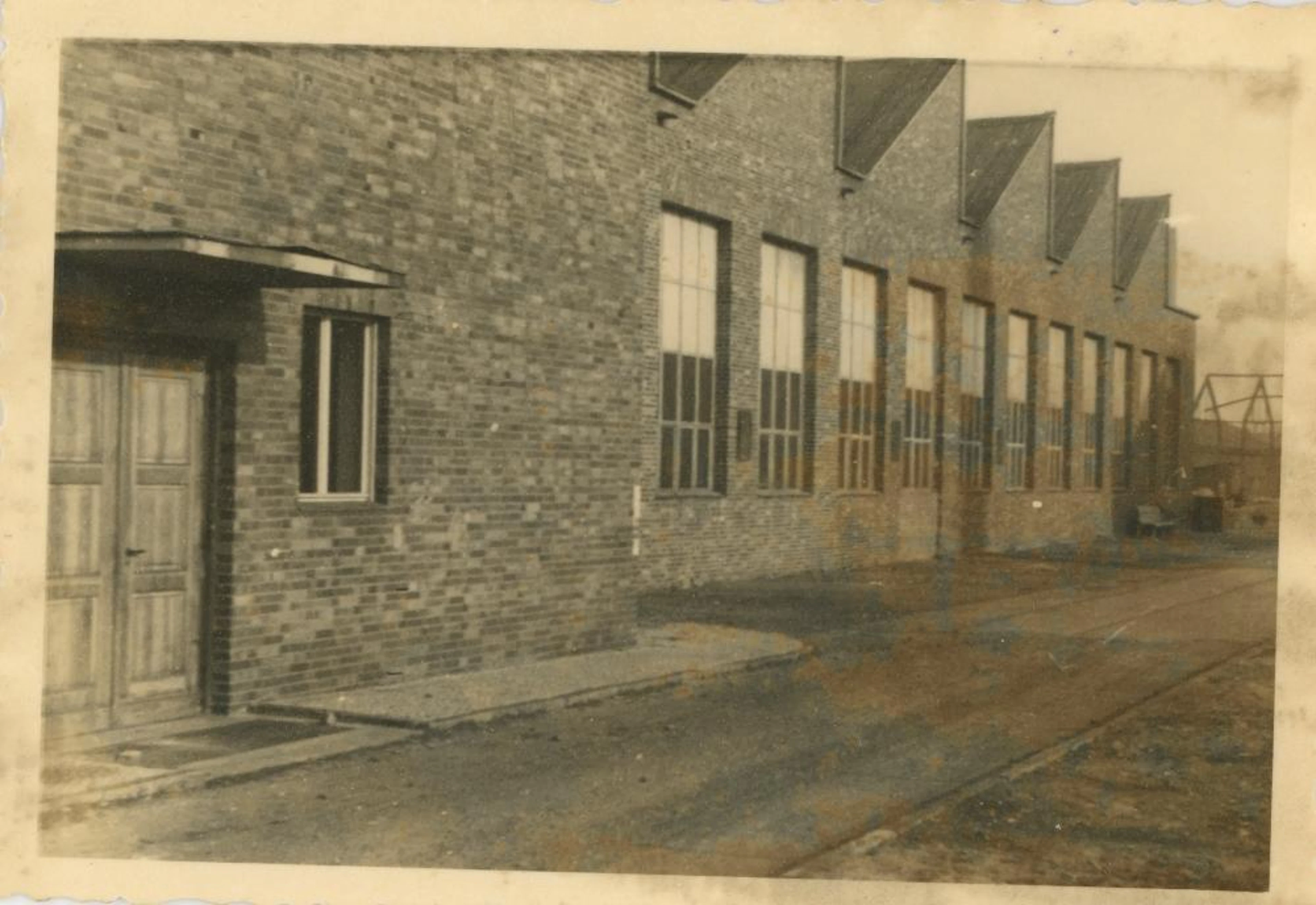 Rare DAIMLER-BENZ Factory Production Agfa Brovira Original Photo, 1950s