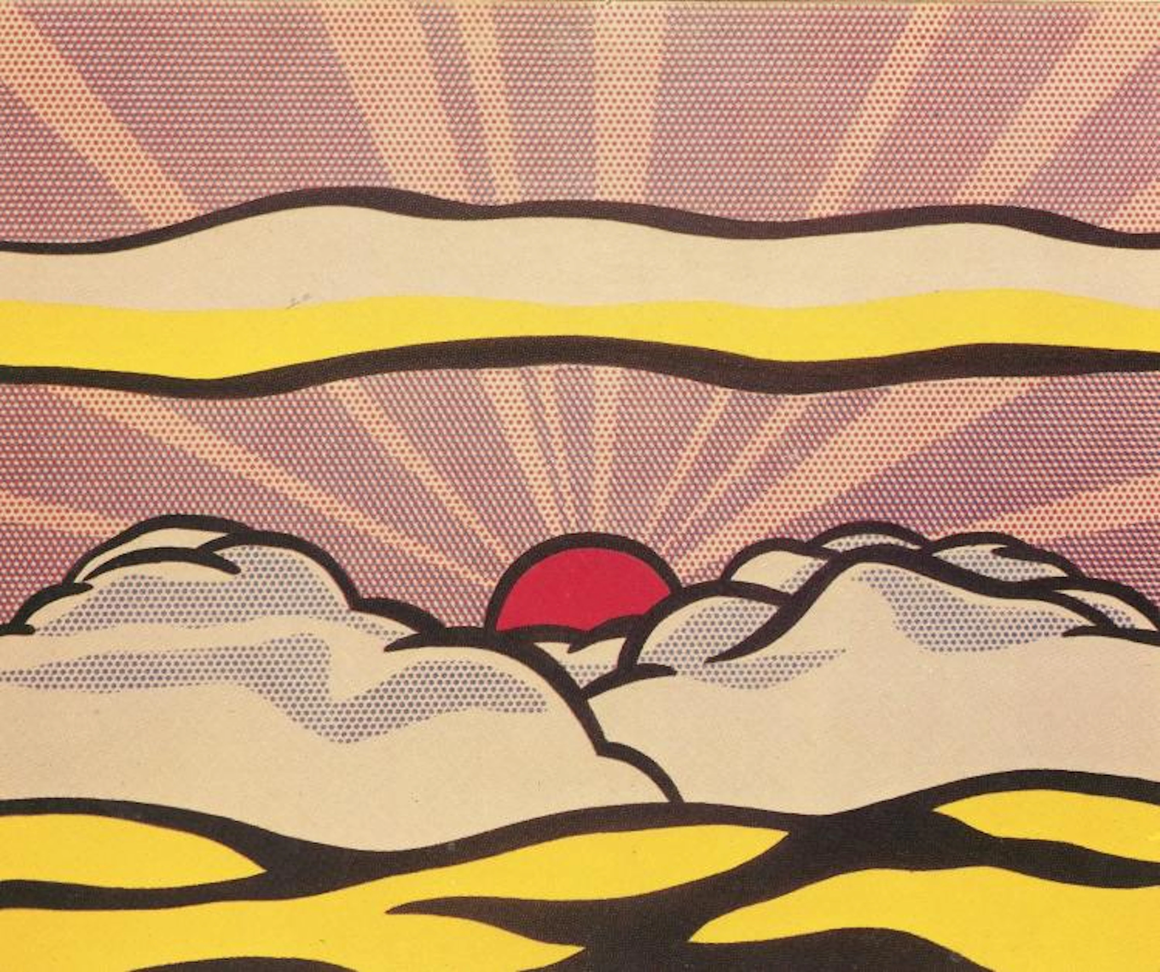 Old Fine Art Offset Litho PC, ROY LICHTENSTEIN