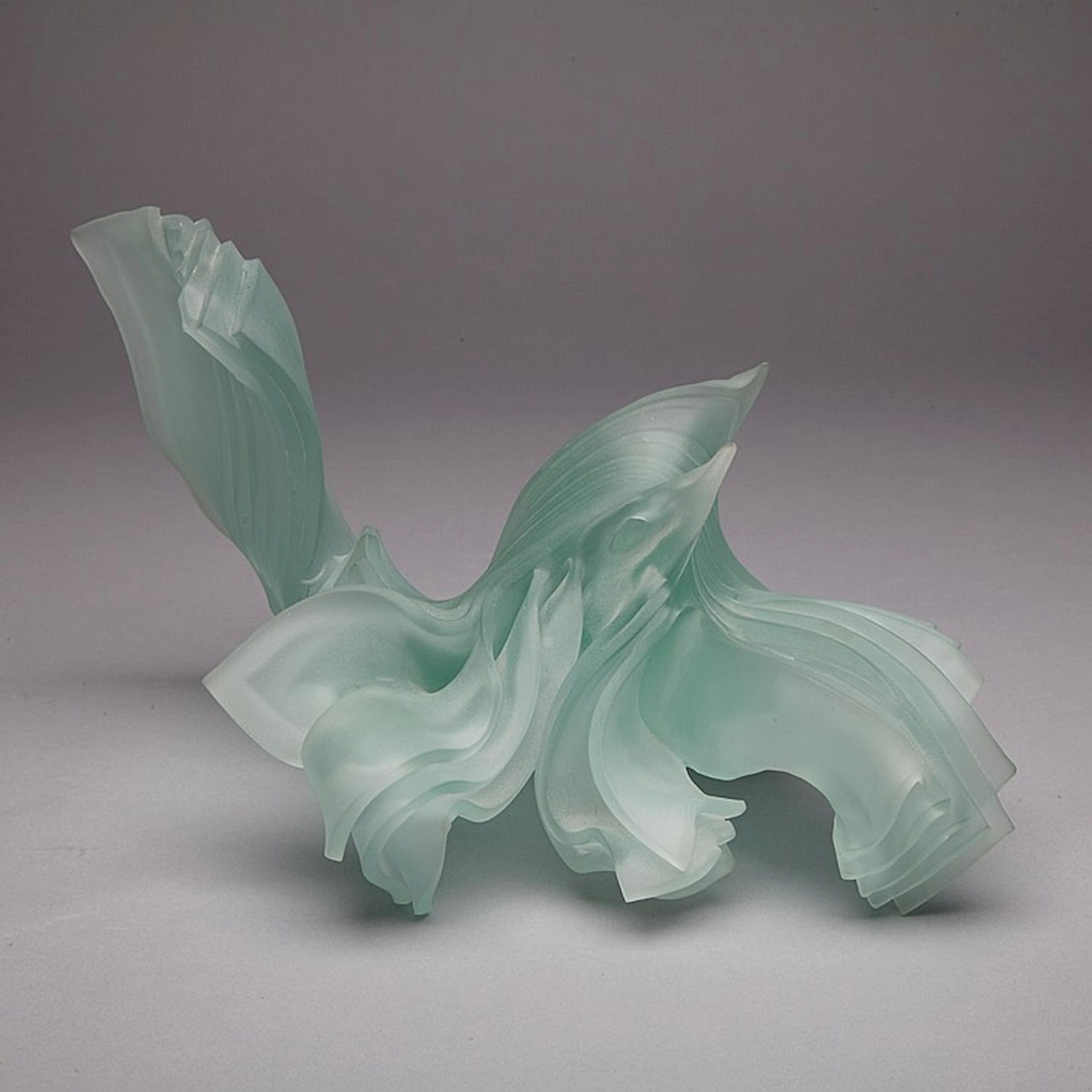 LOU LYNN (1950 - ), R.C.A., CALLIGRAPHY, length 5.75" - 14.6 cm.