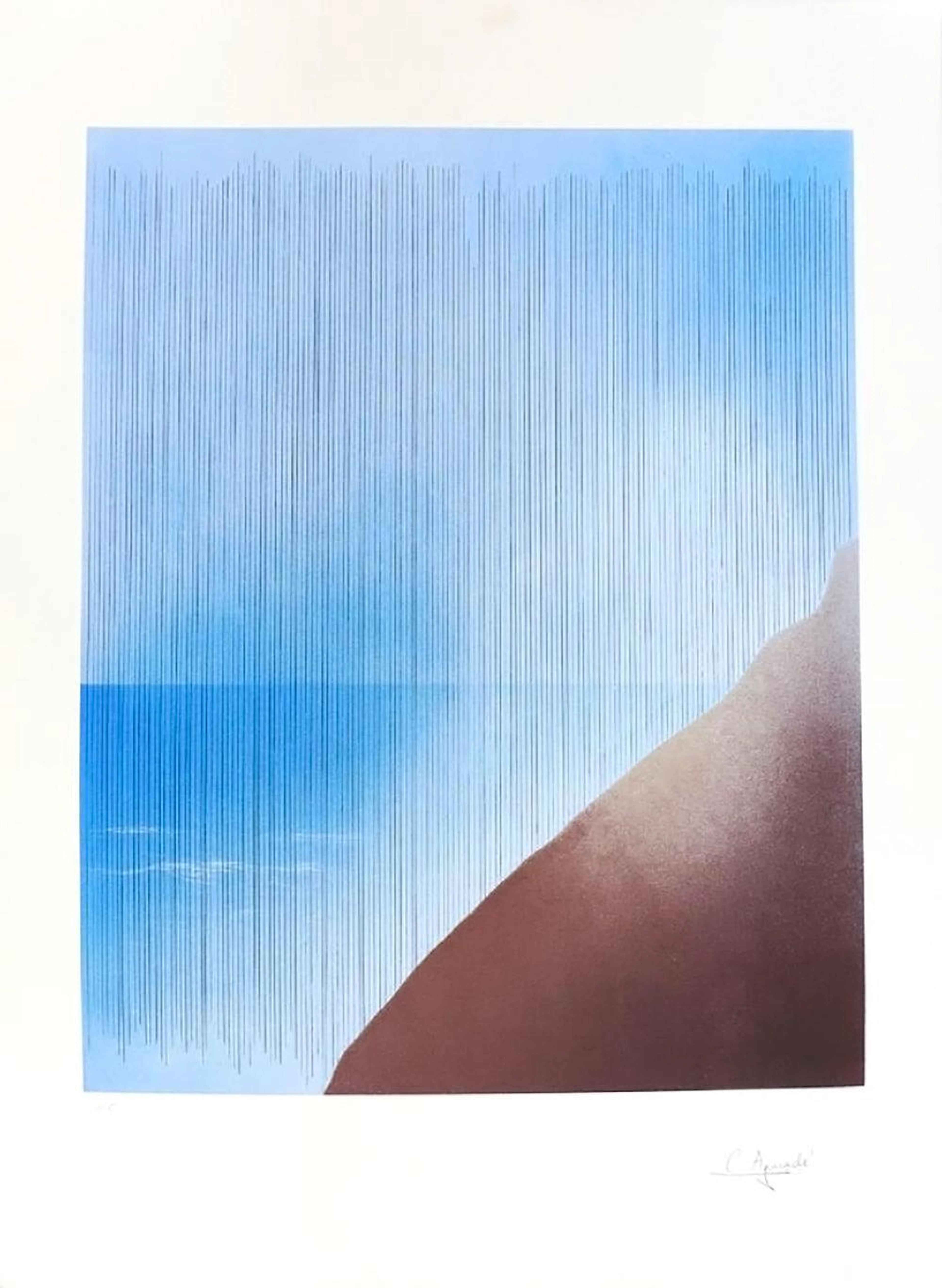 Carme Aguadé i Cortés - Mexico, 1999, lithograph