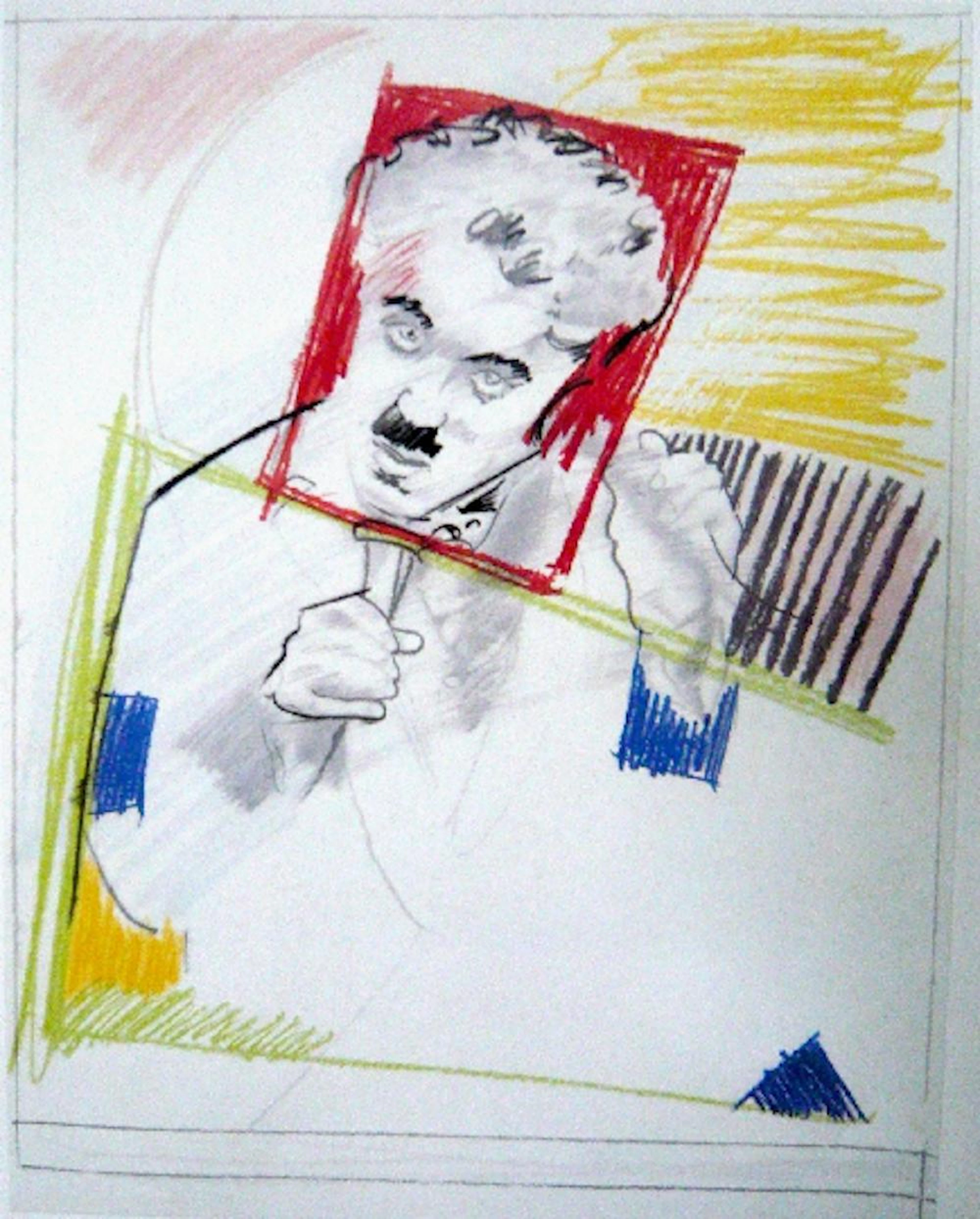 Larry Rivers - Early Chaplin, 1991, silkscree