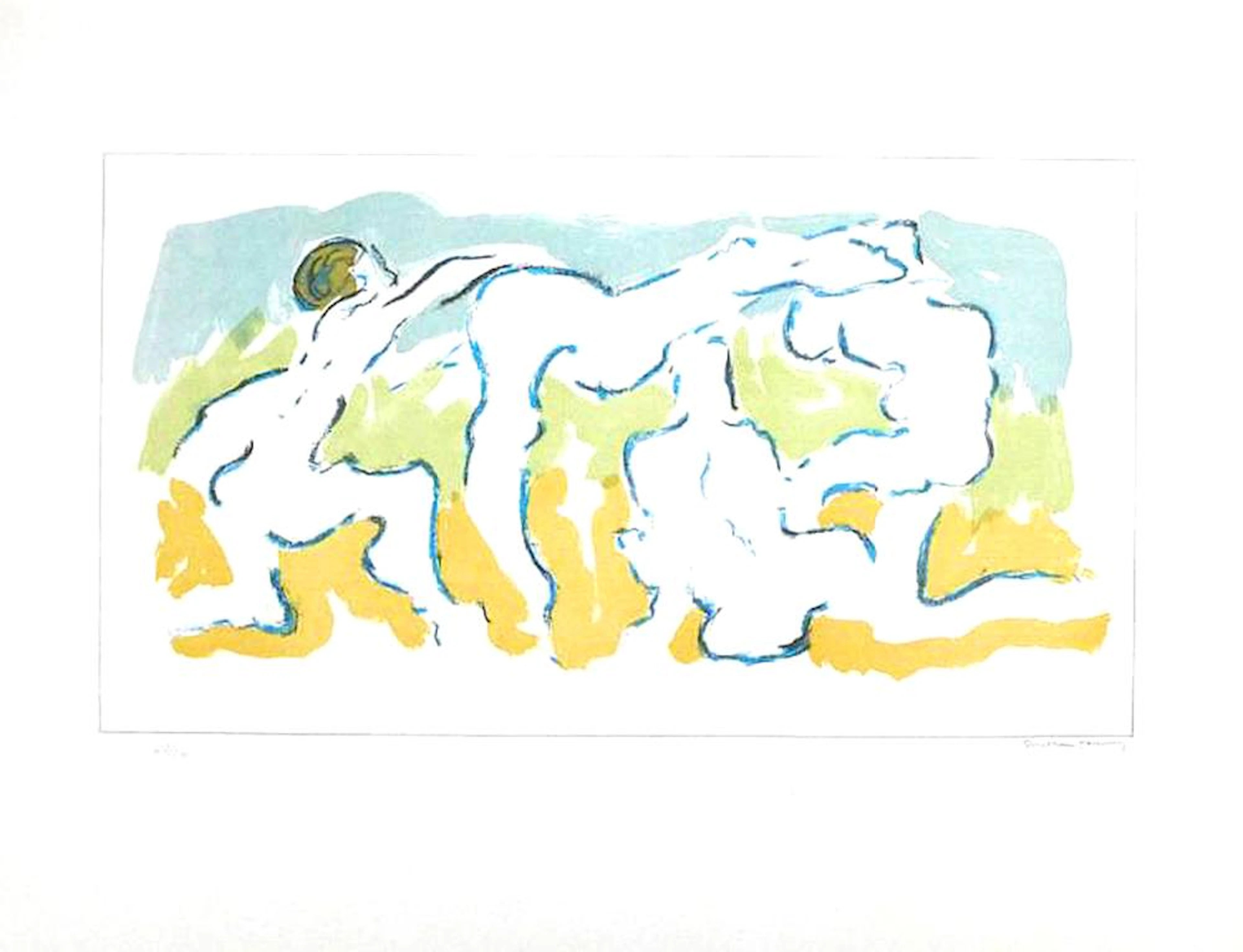 Dorothea Tanning - Untilted, 1983, lithograph