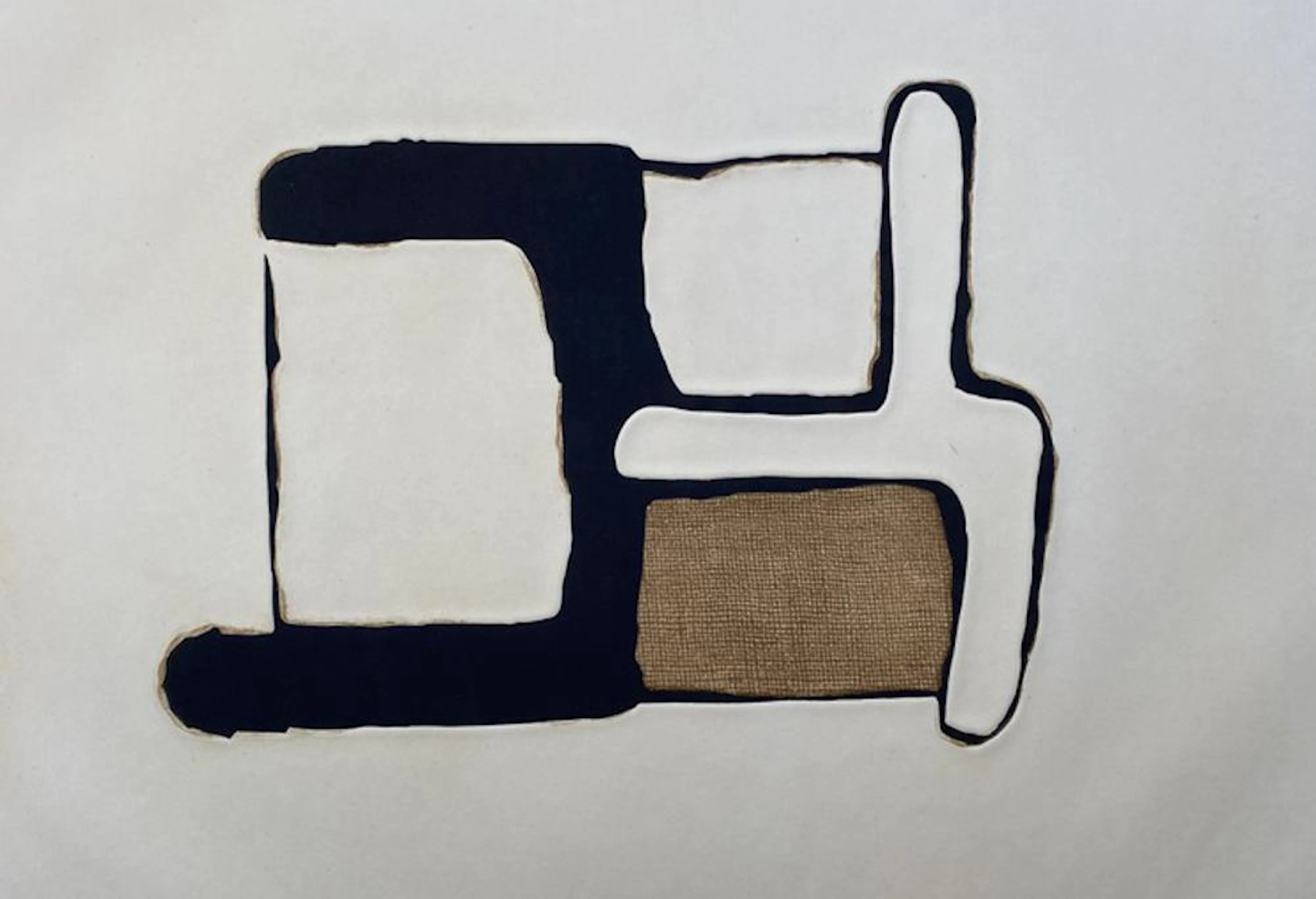 Conrad Marca-Relli - Composition 4, 1977, etching and aquatint