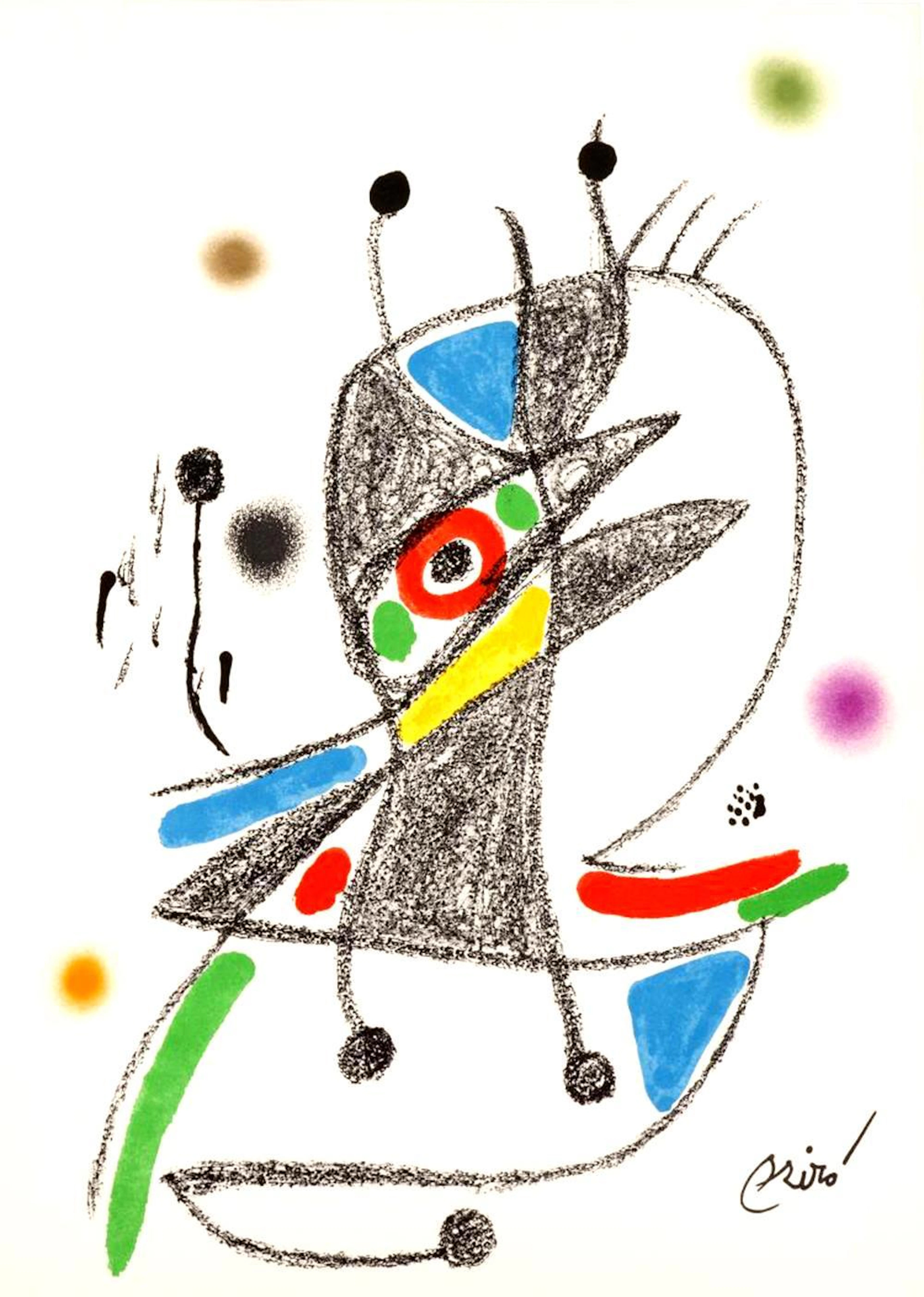 Joan Miro - Maravillas con variaciones acrosticas 2, 1975, lithograph