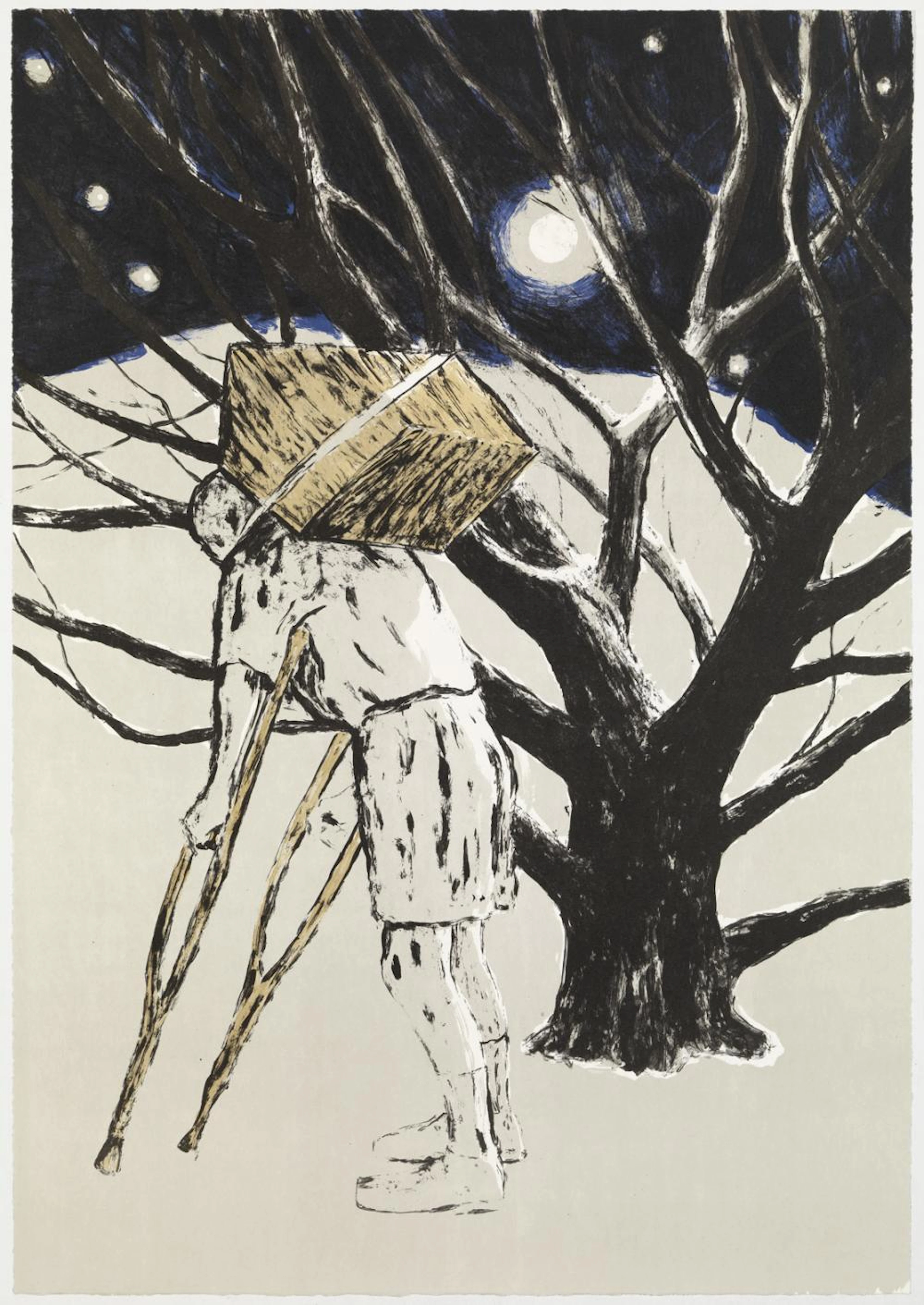 Enrique Martinez Celaya - The tree, 2010, mixed media