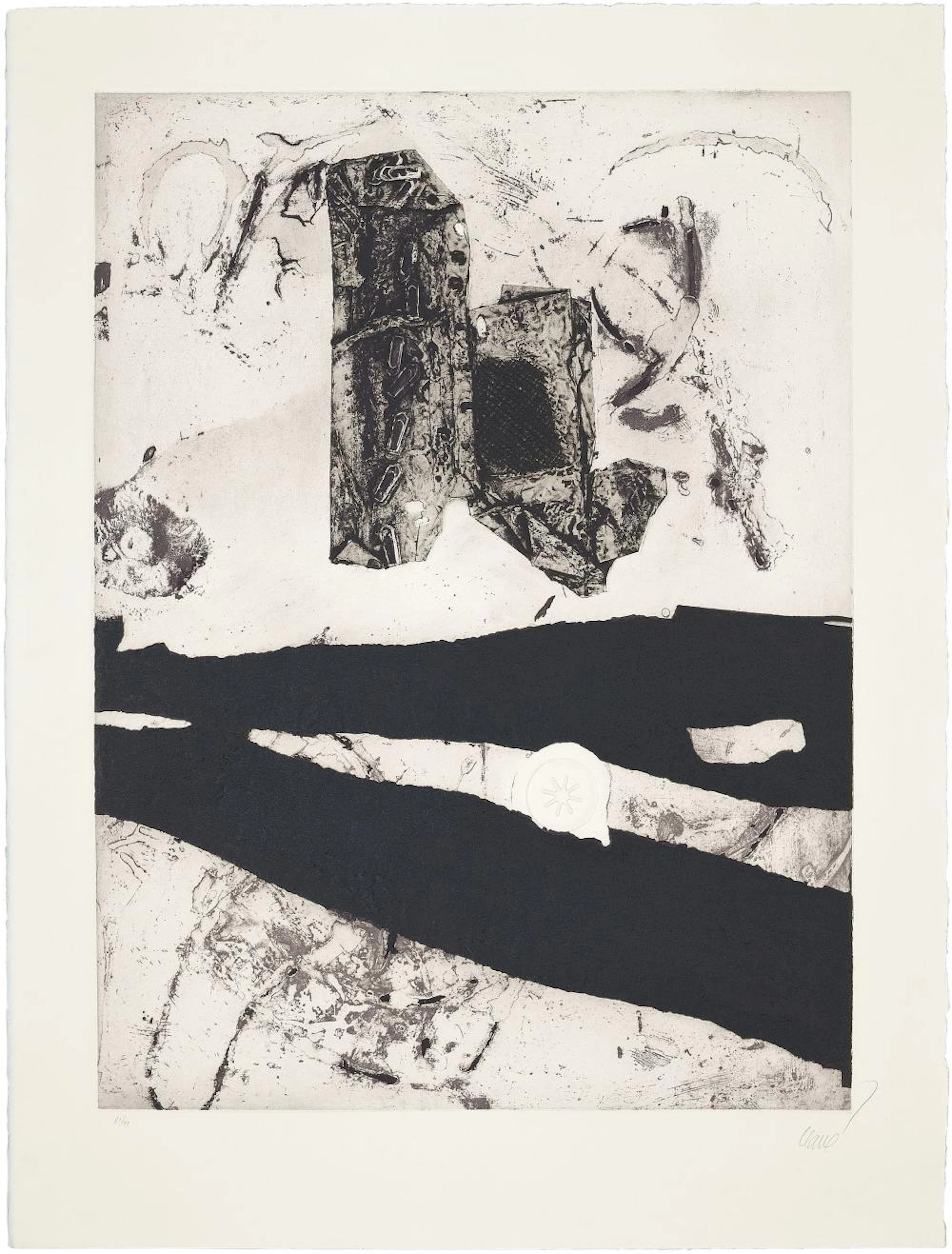 Antoni Clavé - Estel blanc, 1989, etching