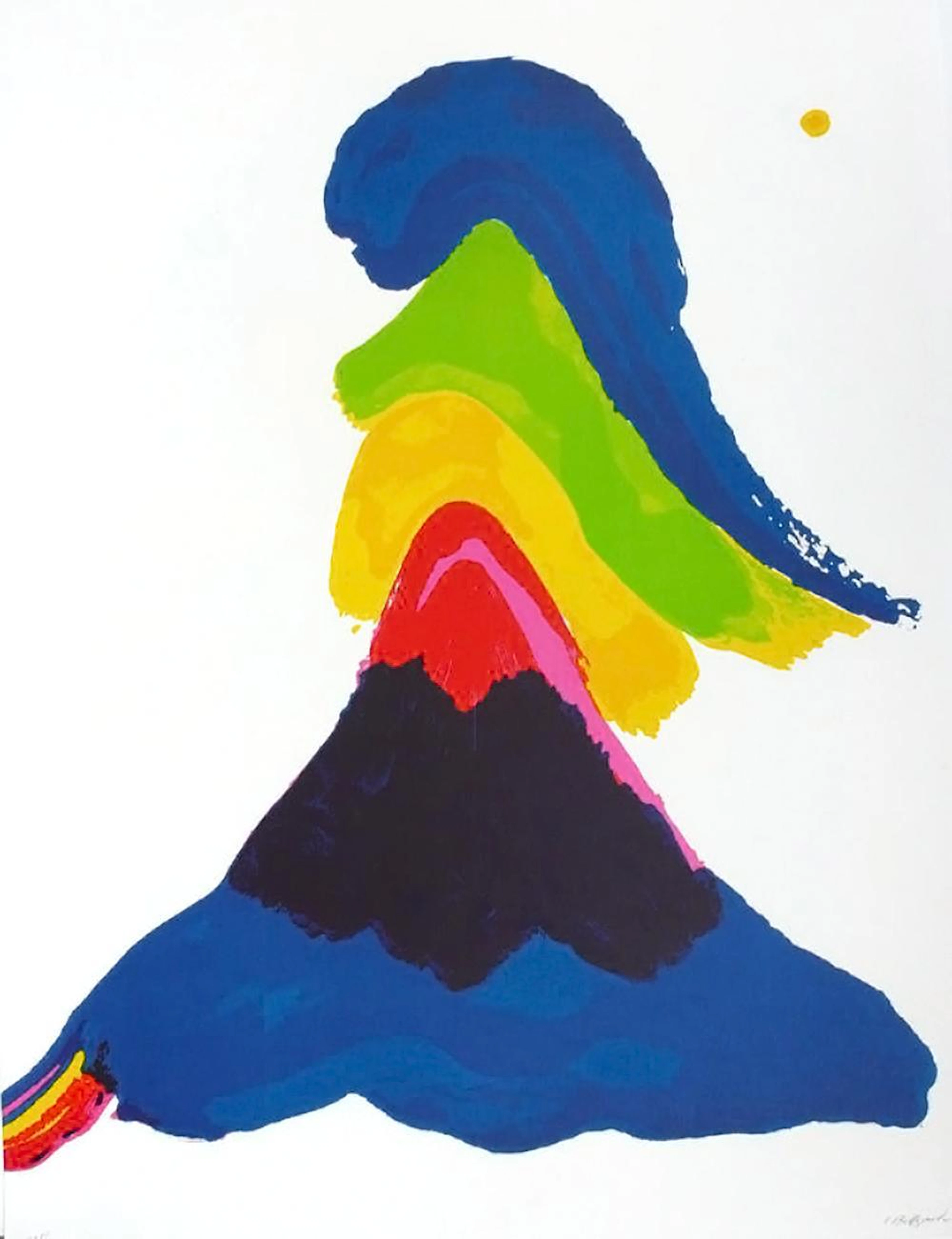 Claude Bellegarde - Untitled, 1991, lithograph