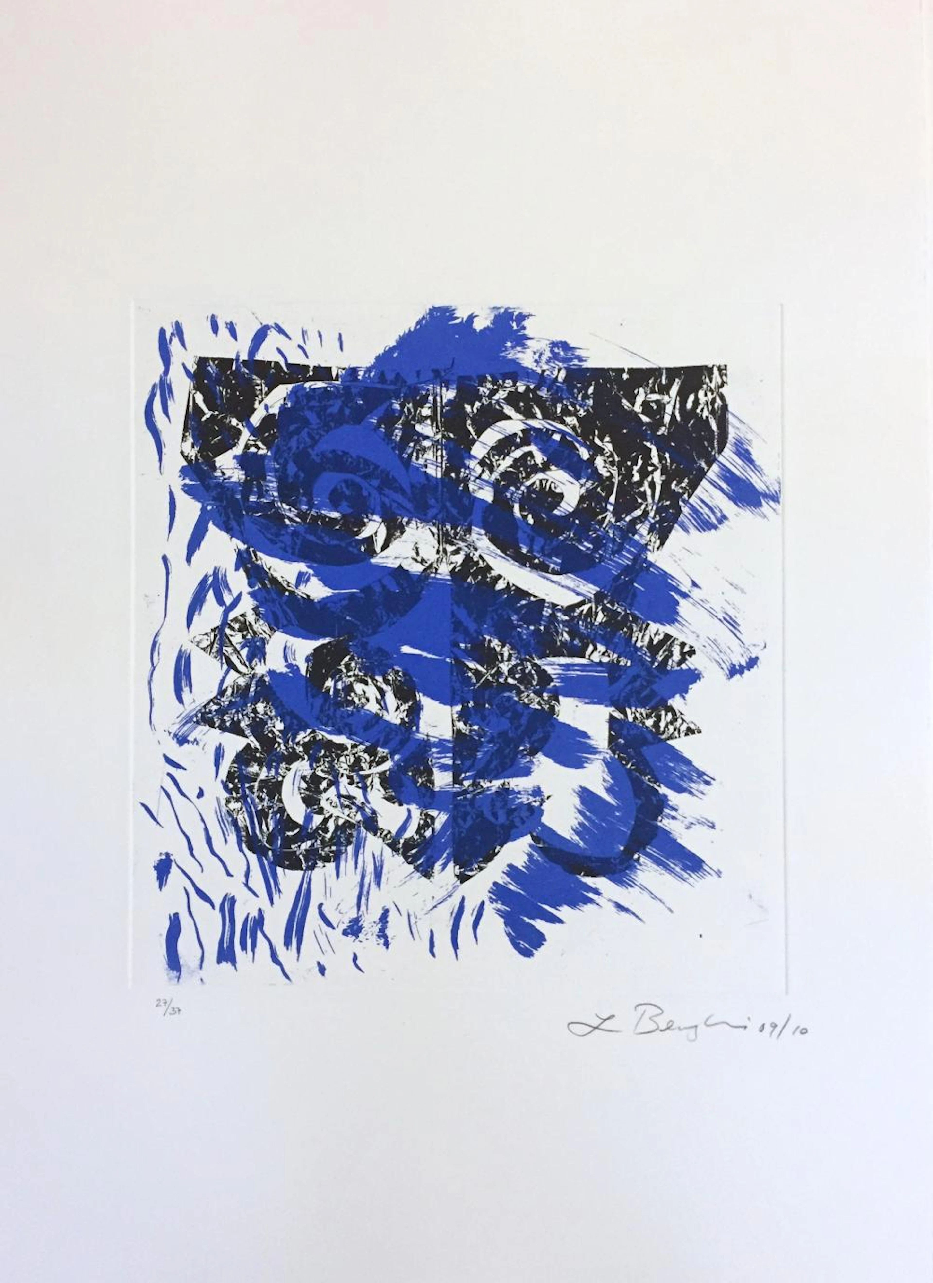 Lynda Benglis - Anchor 1, 2010, etching