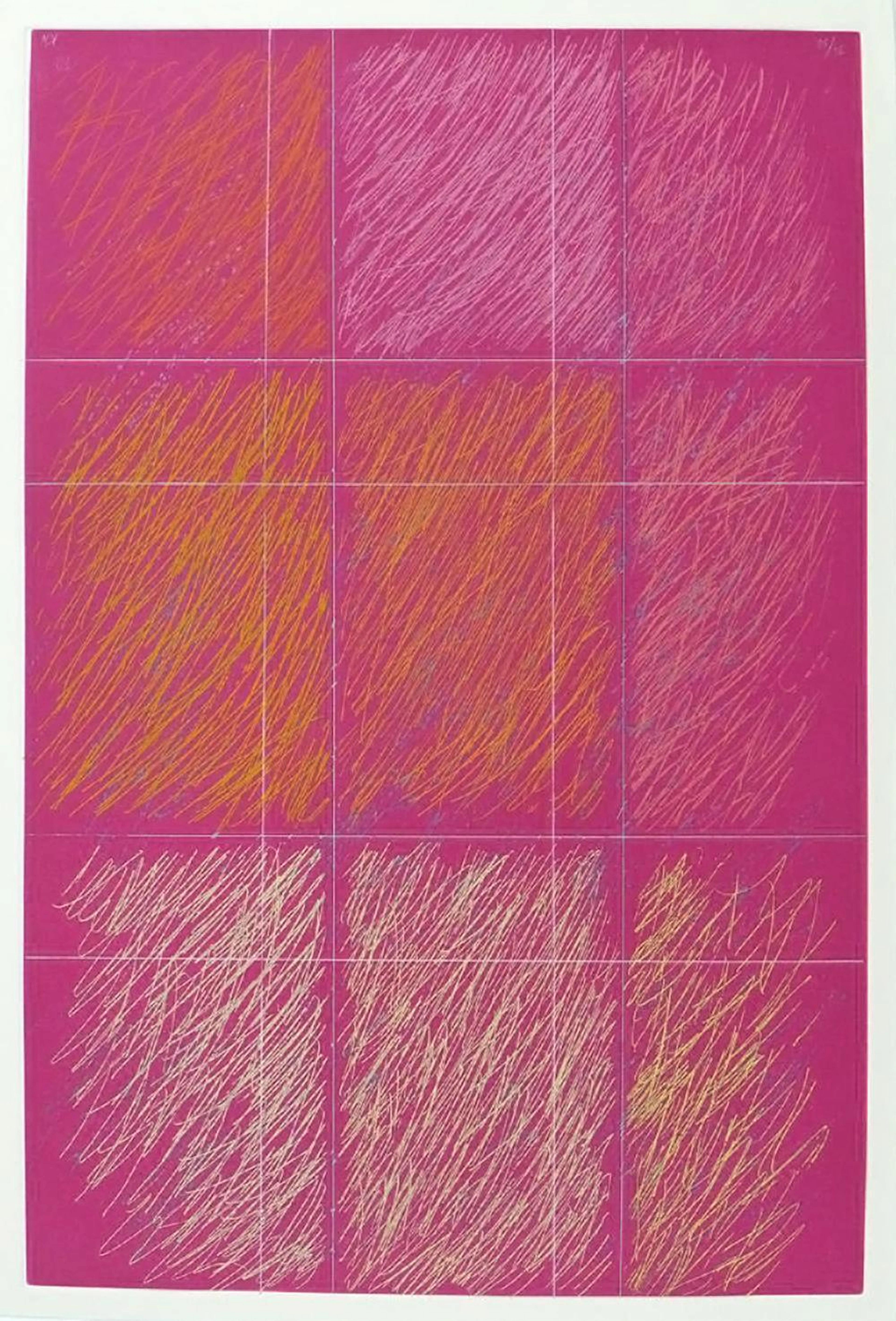 Kenneth Noland - Roy, 1990, etching