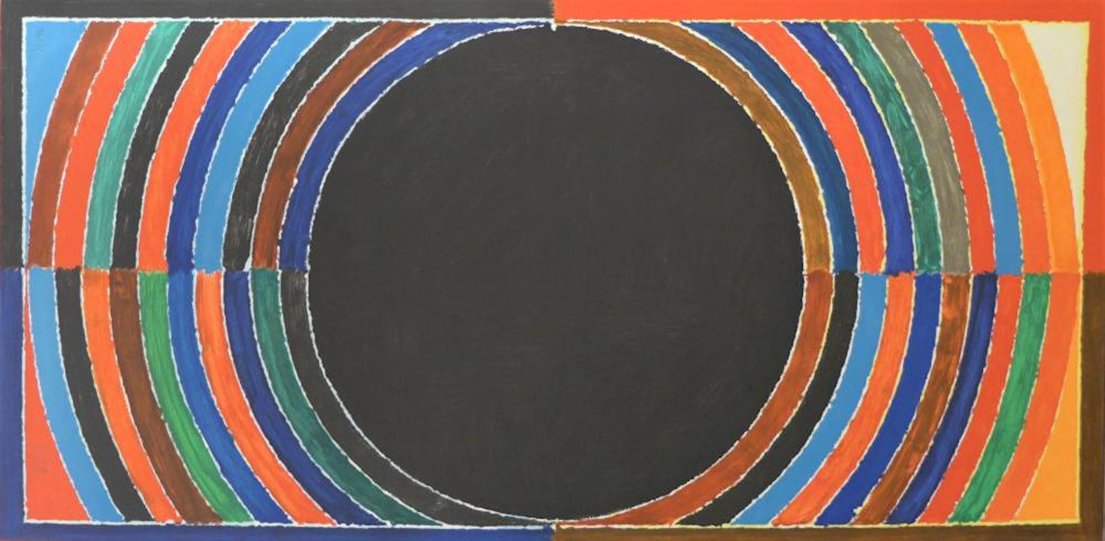 Sayed Raza - Bindu, 2008, lithograph