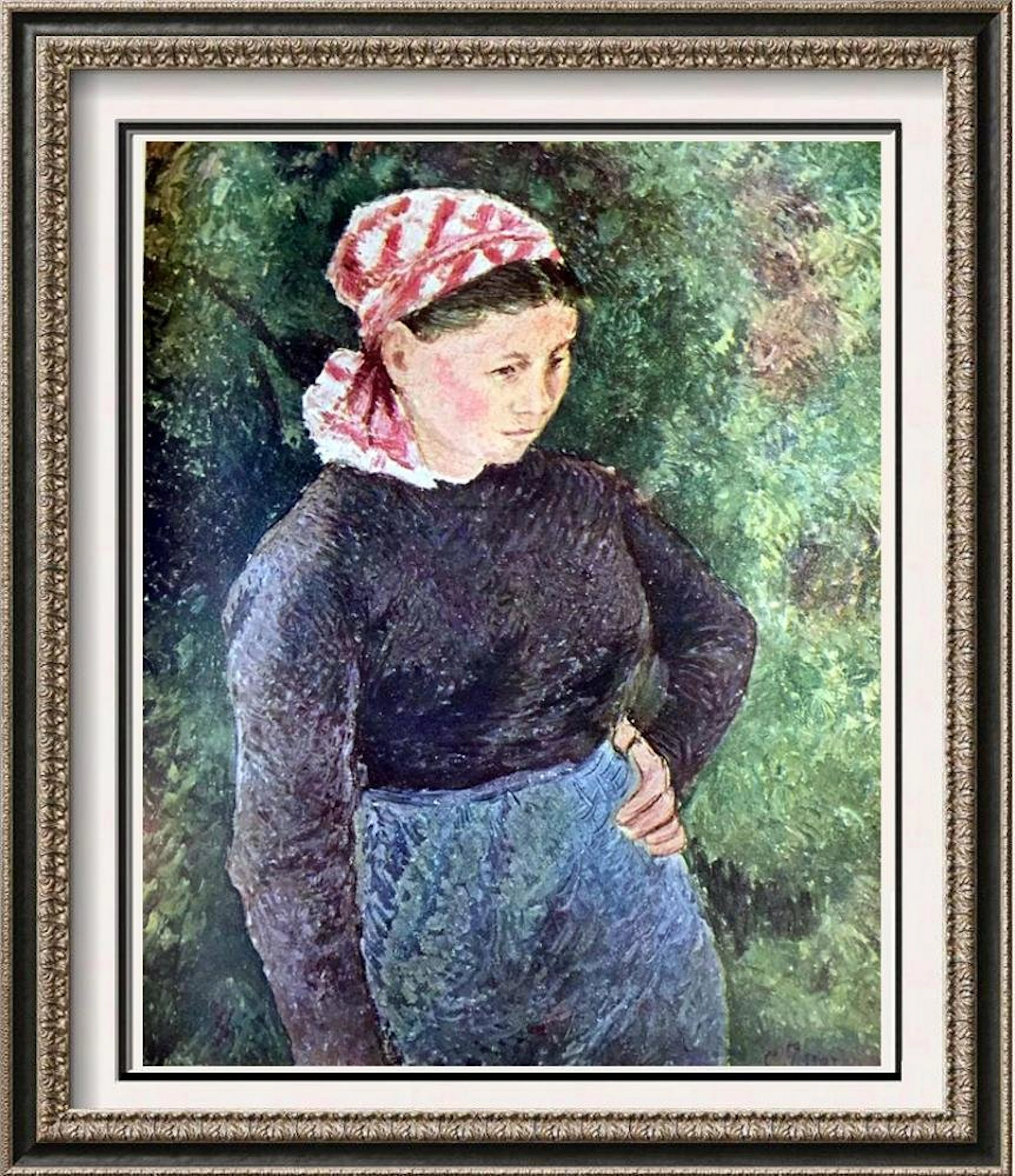 Camille Pissarro Peasant Woman c.1880 Fine Art Print