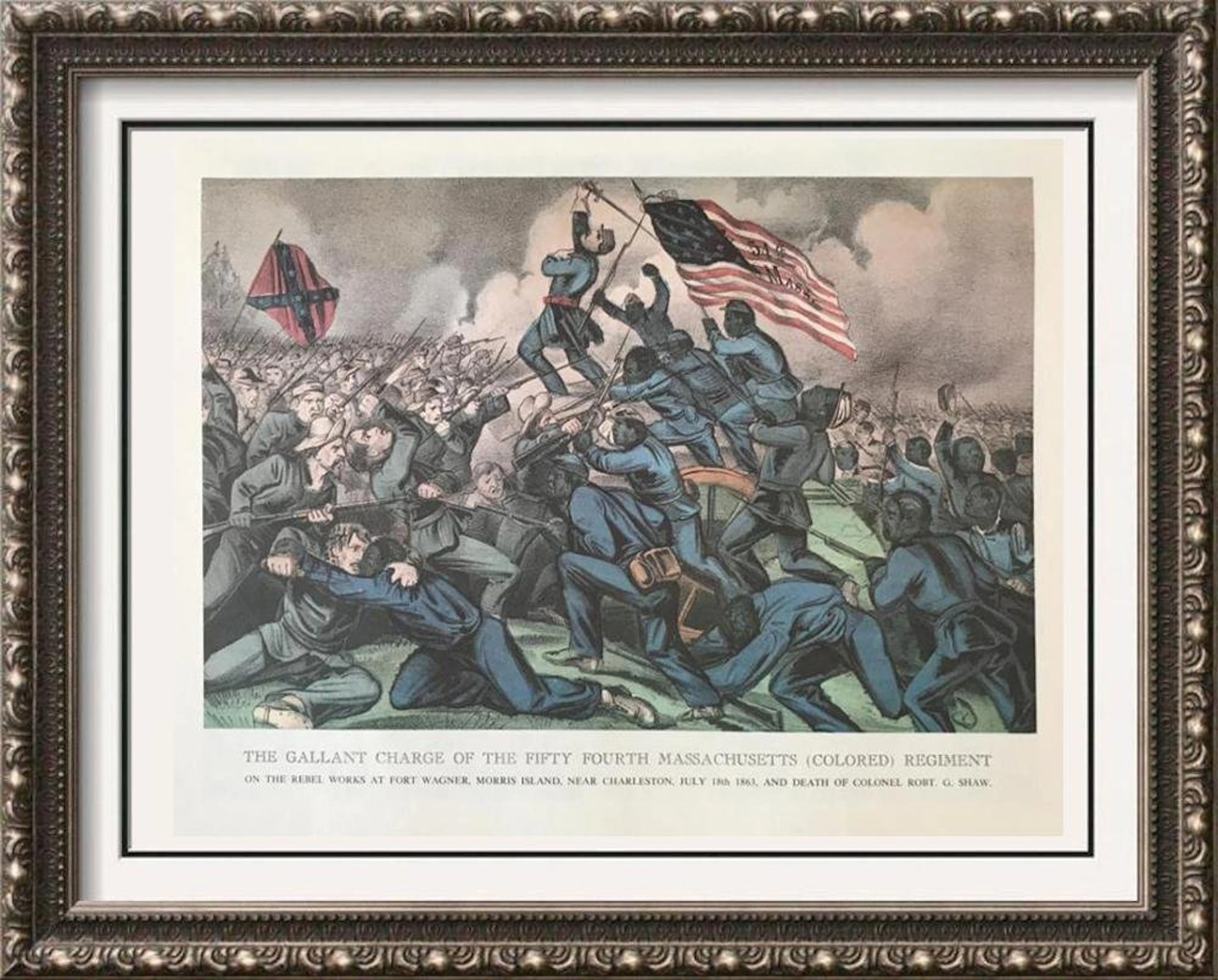 Civil War: The Gallant Charge Of The 54th Massachusetts