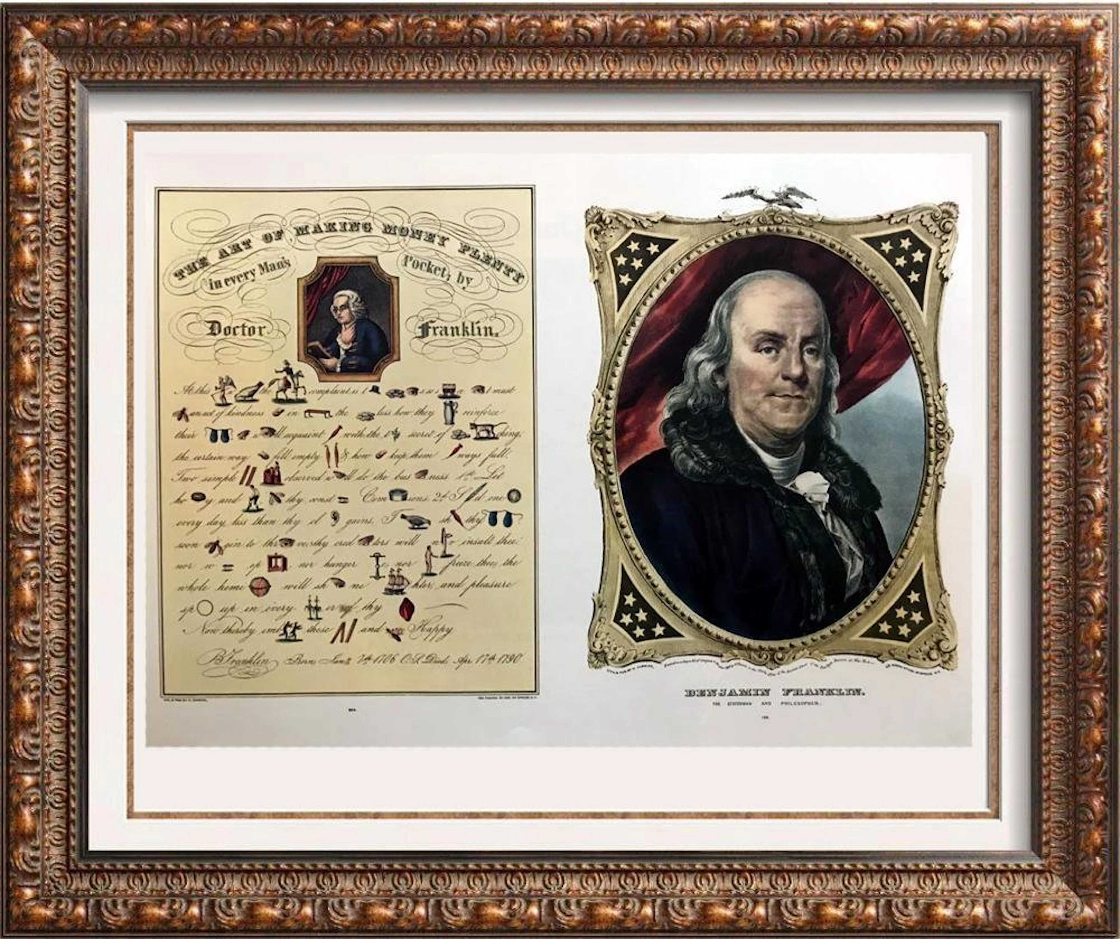 Roy King c.1987 Benjamin Franklin The Art Of Making