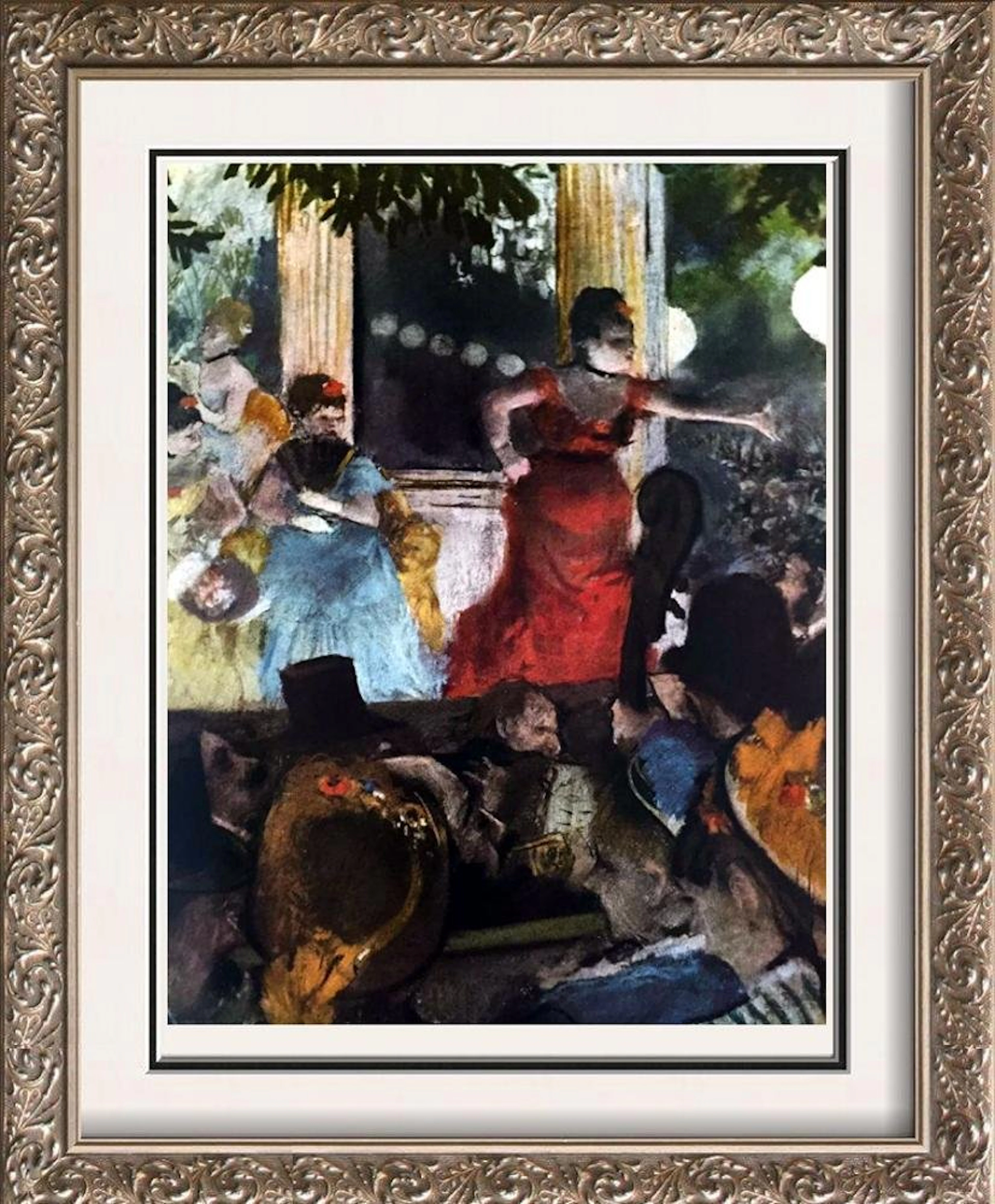 Edgar-Hilaire-Germain Degas Café Concert: At Les