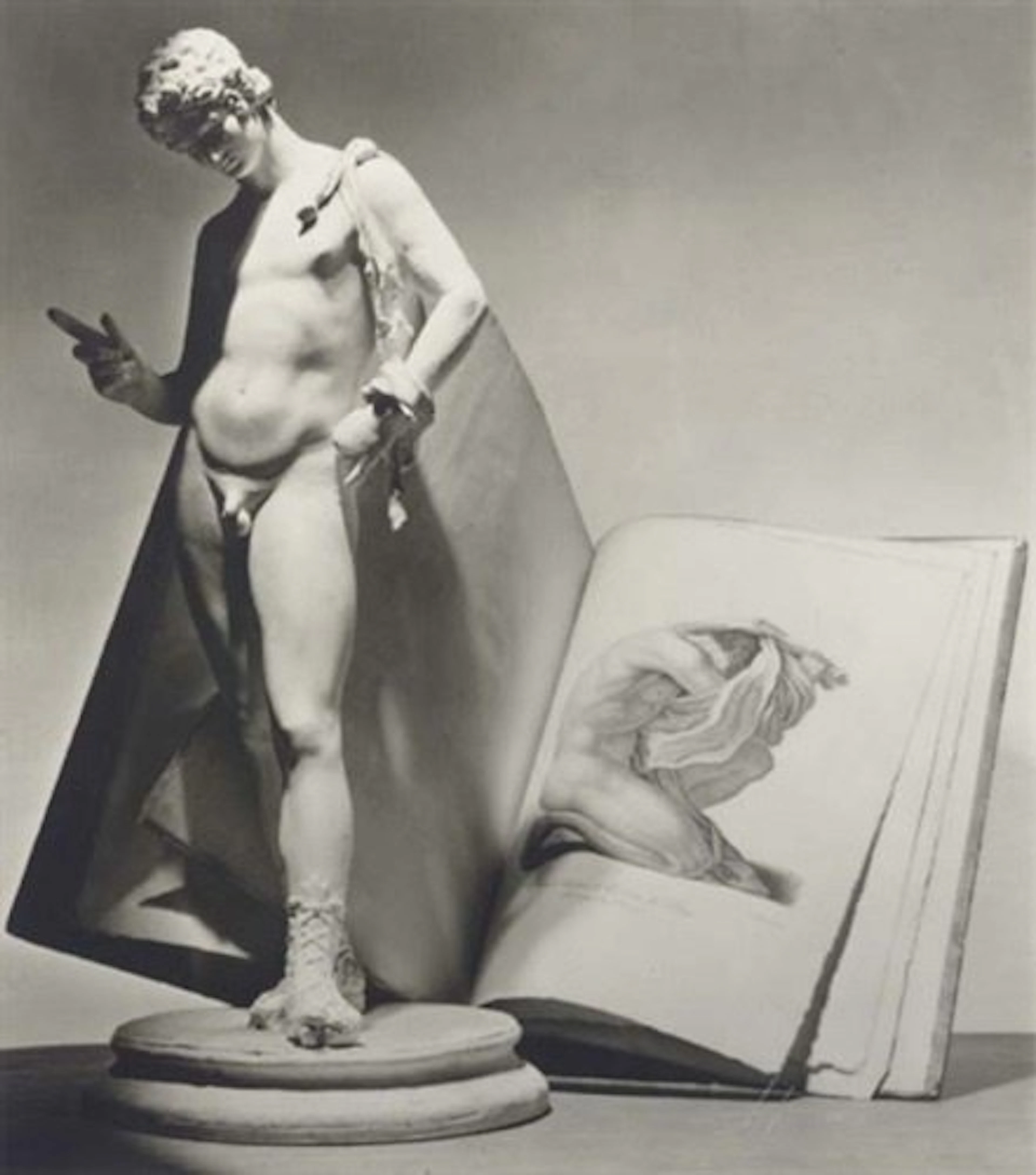 Horst P. Horst - Statue with Book - Photo Gravure