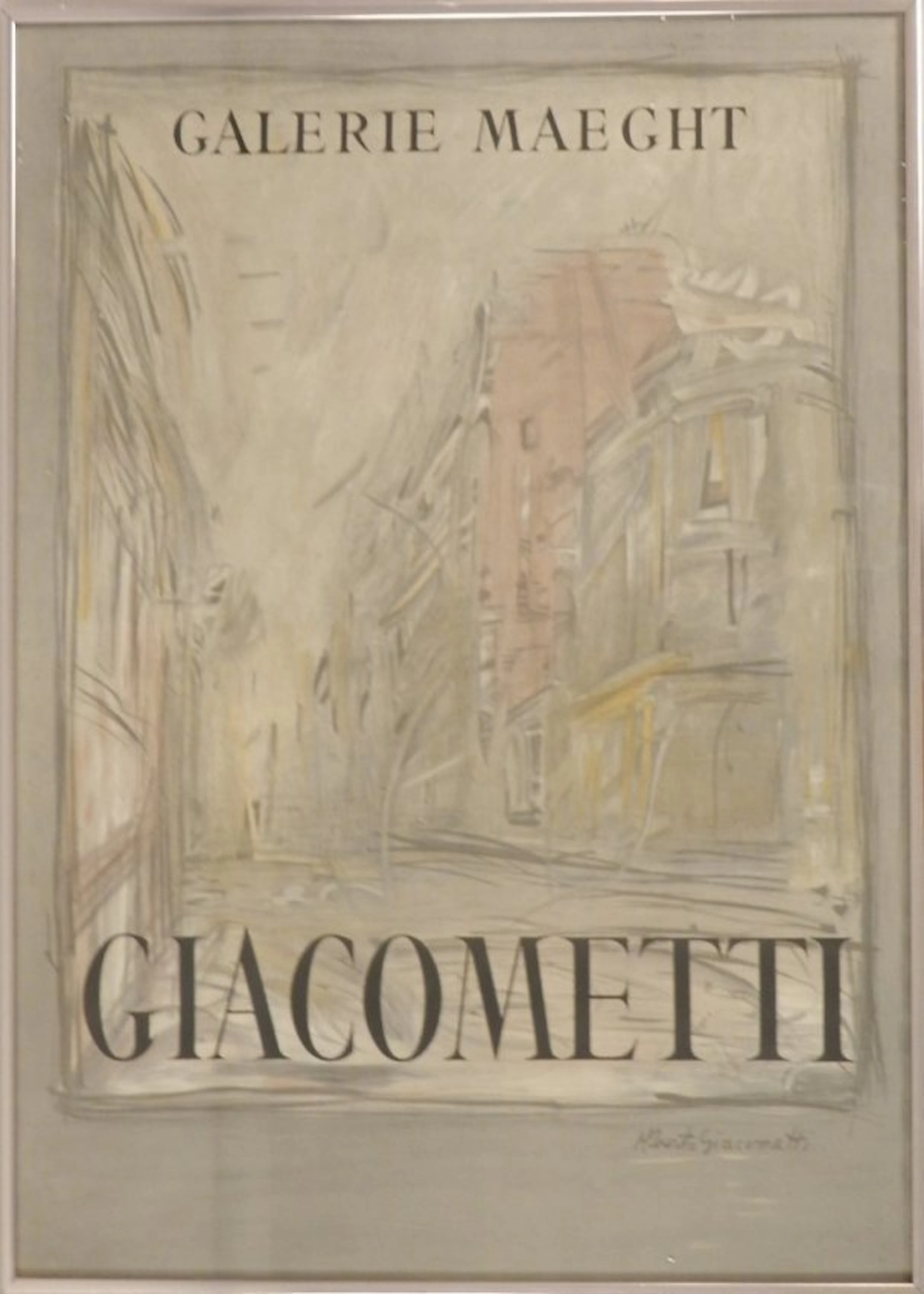 Alberto Giacometti (1901-1966) Poster