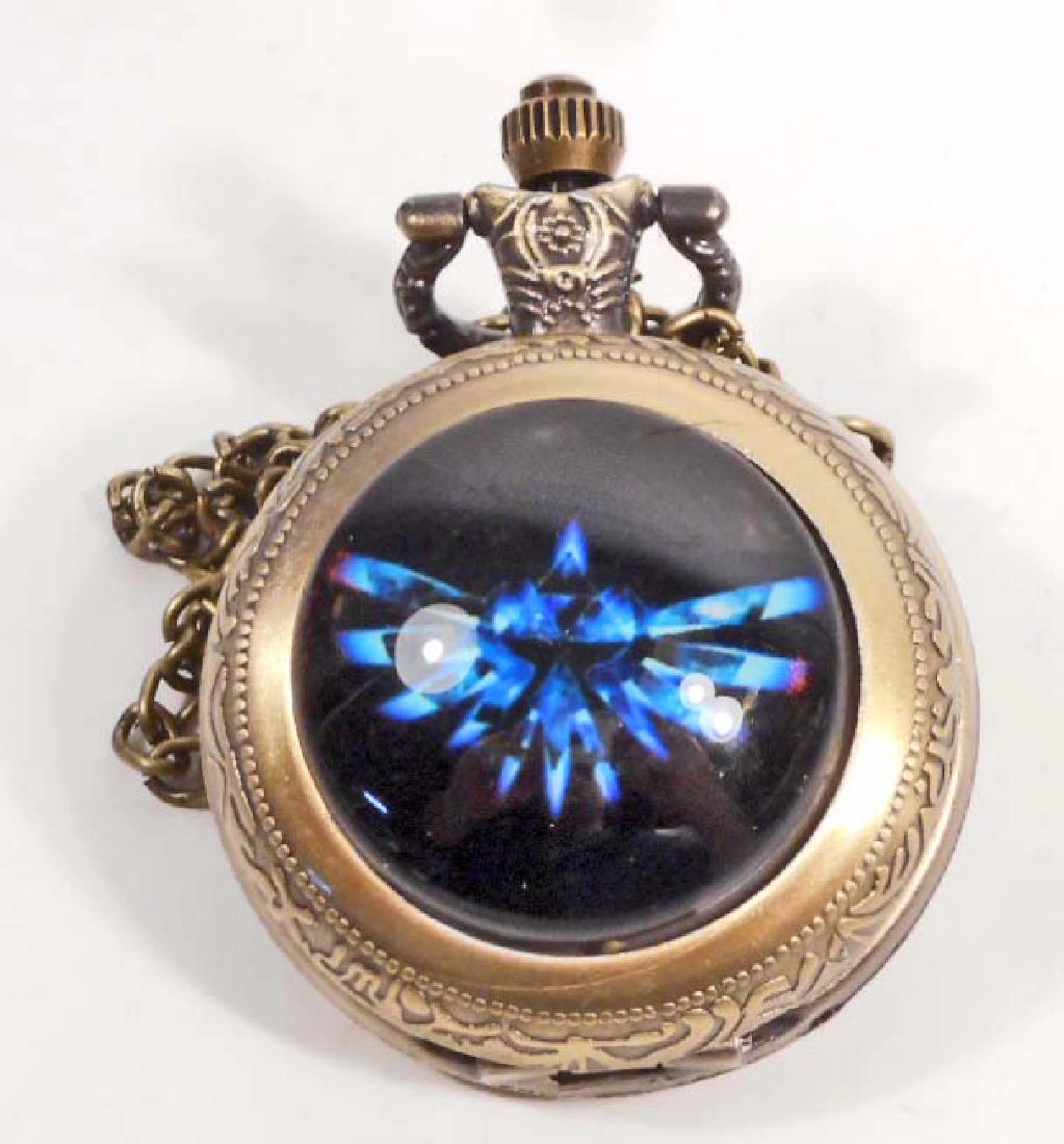 Zelda pocket watch w/ chain