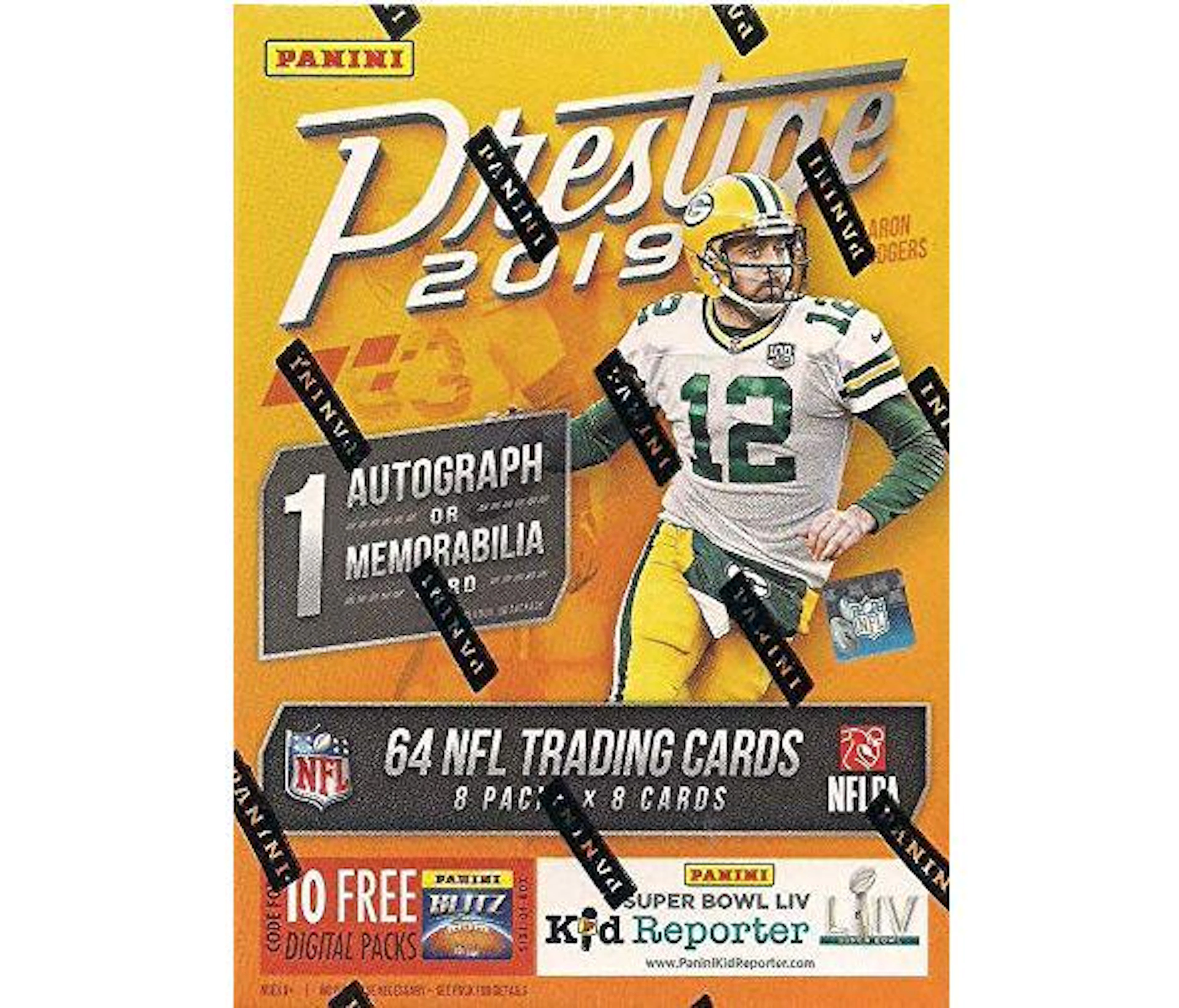 2019 Panini PRESTIGE Football Series Unopened Blaster