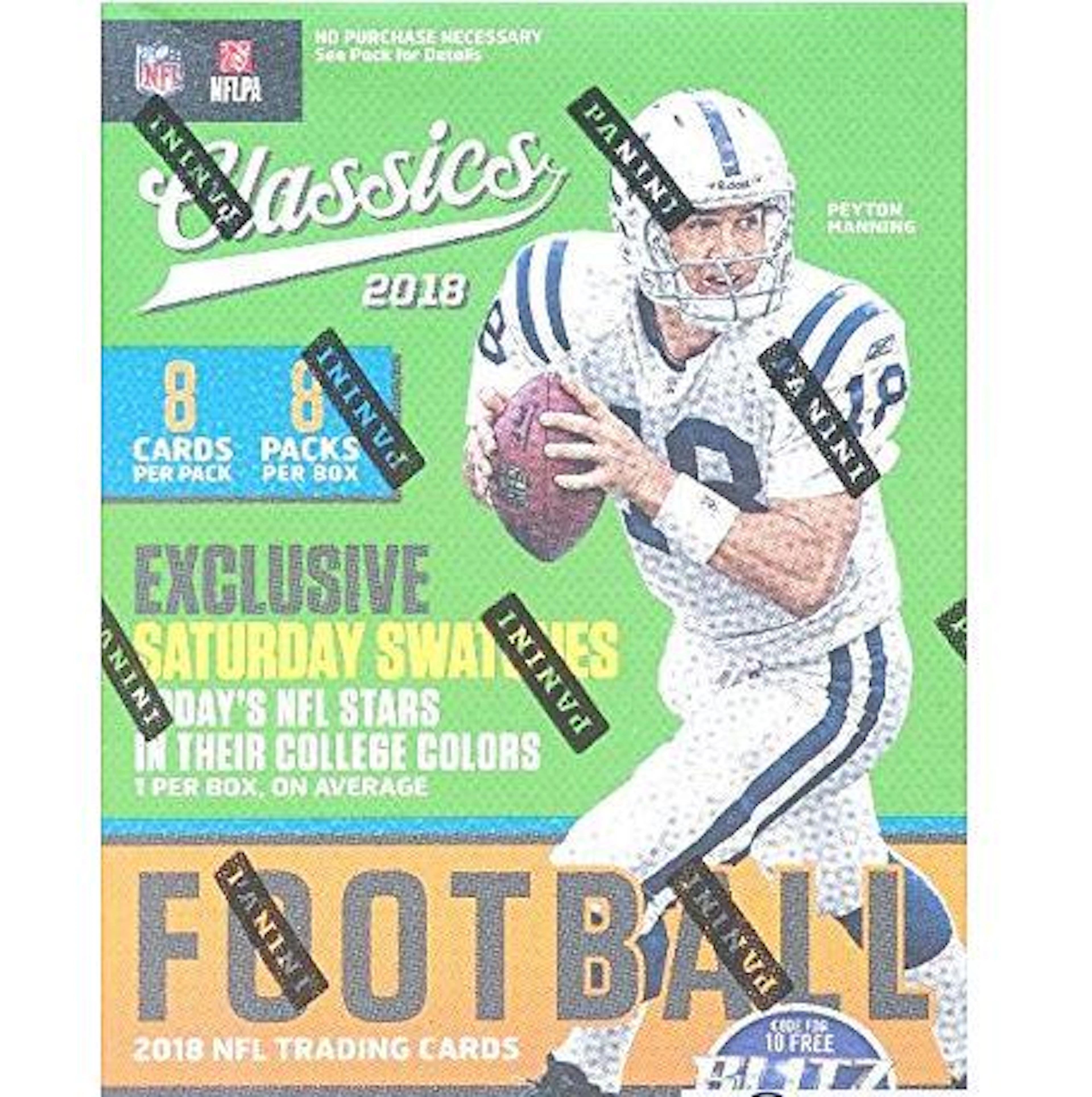 2018 Panini Classics NFL Football EXCLUSIVE Factory