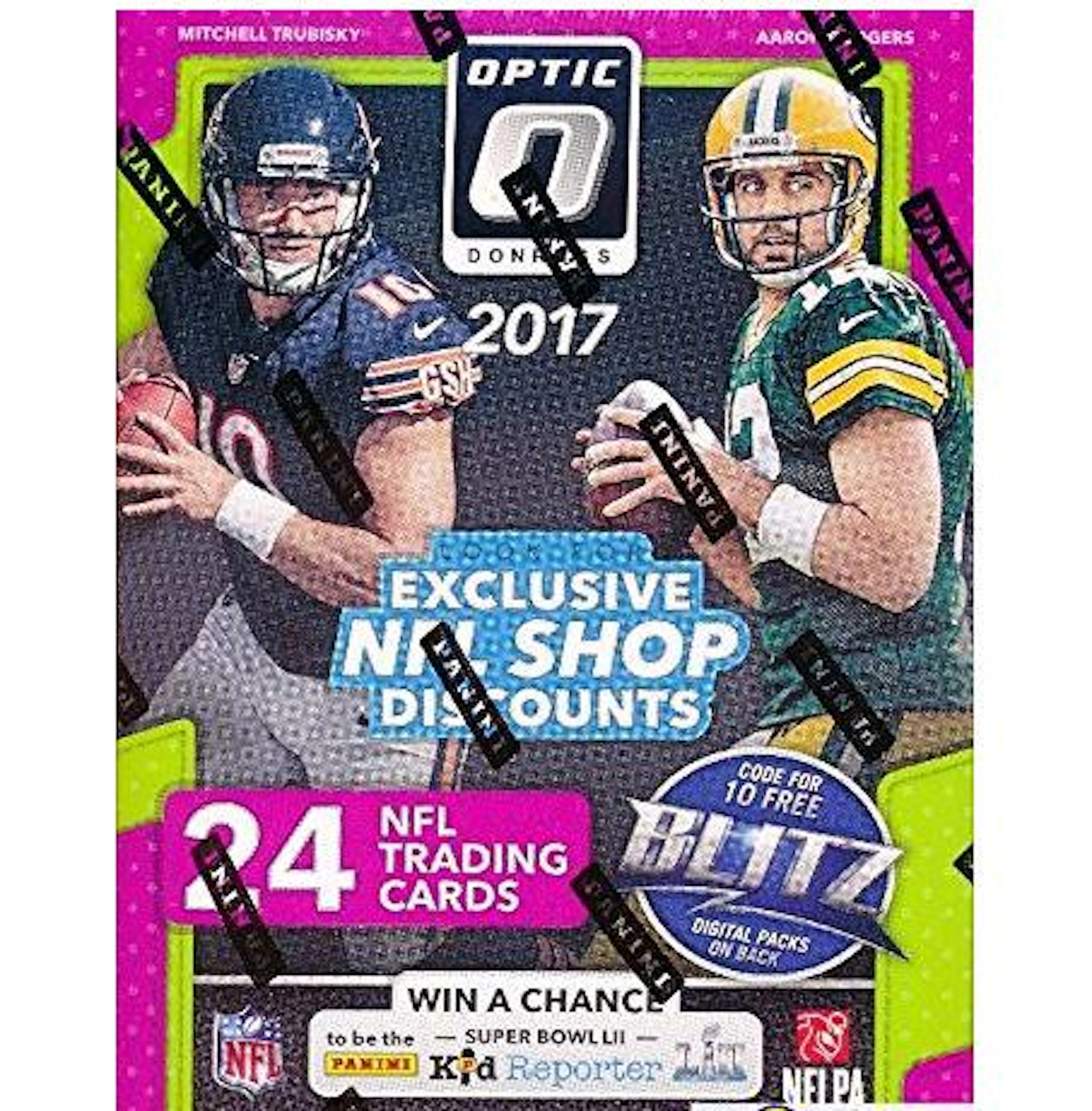 2017 Donruss Optic NFL Football EXCLUSIVE Factory