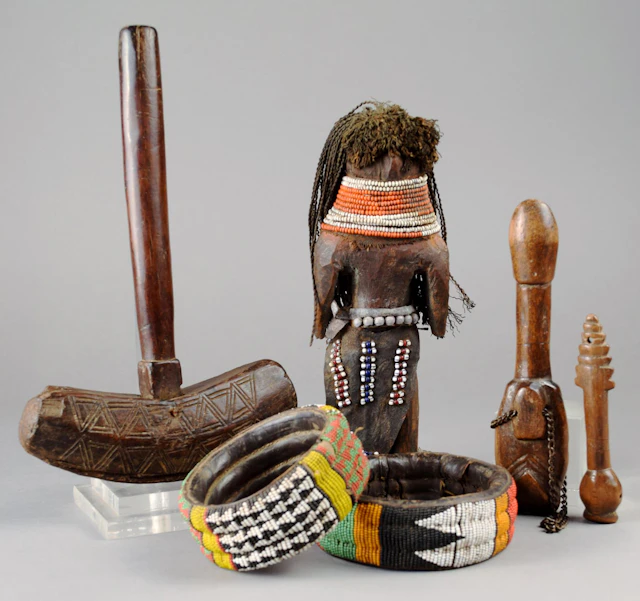 Two Nigerian bracelets
