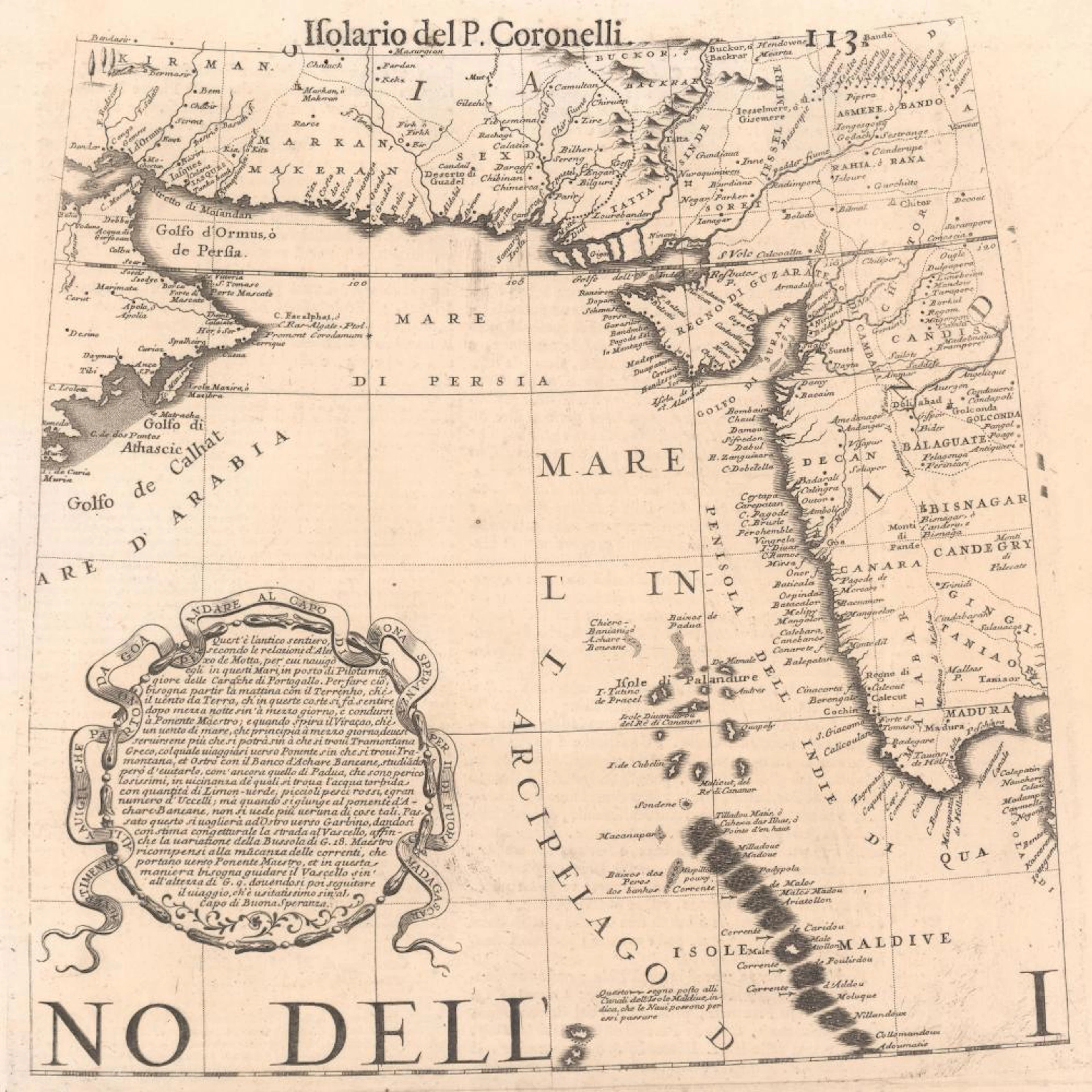 (Map - Arabian Sea & Western India) Auvertimento alli...