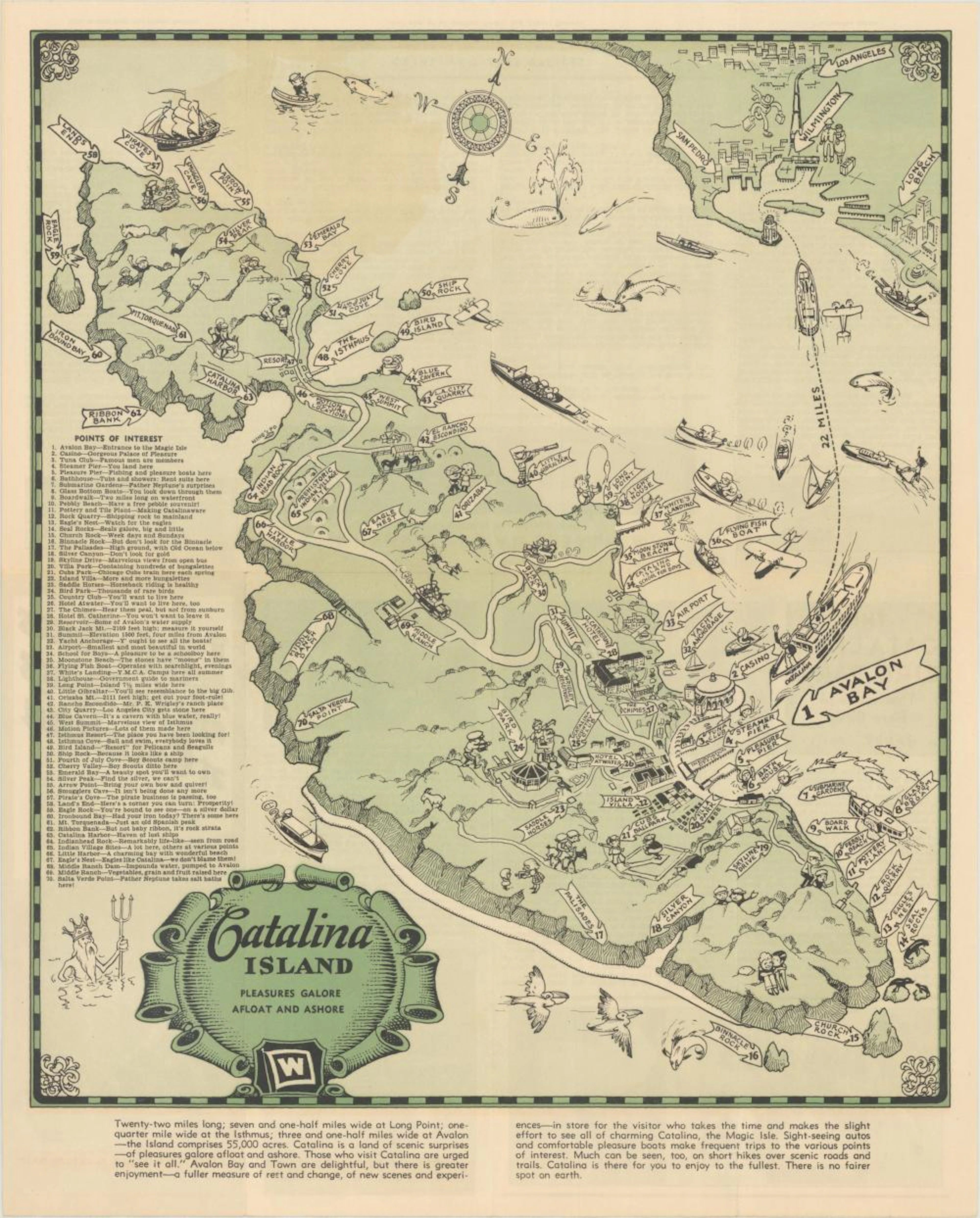 (Maps - Catalina Island